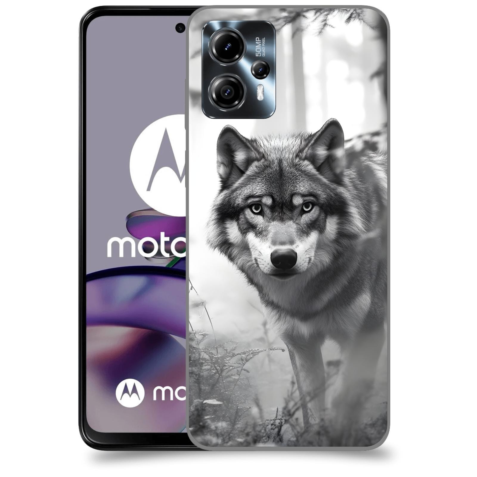 ACOVER Kryt na mobil Motorola Moto G13 - Vlk