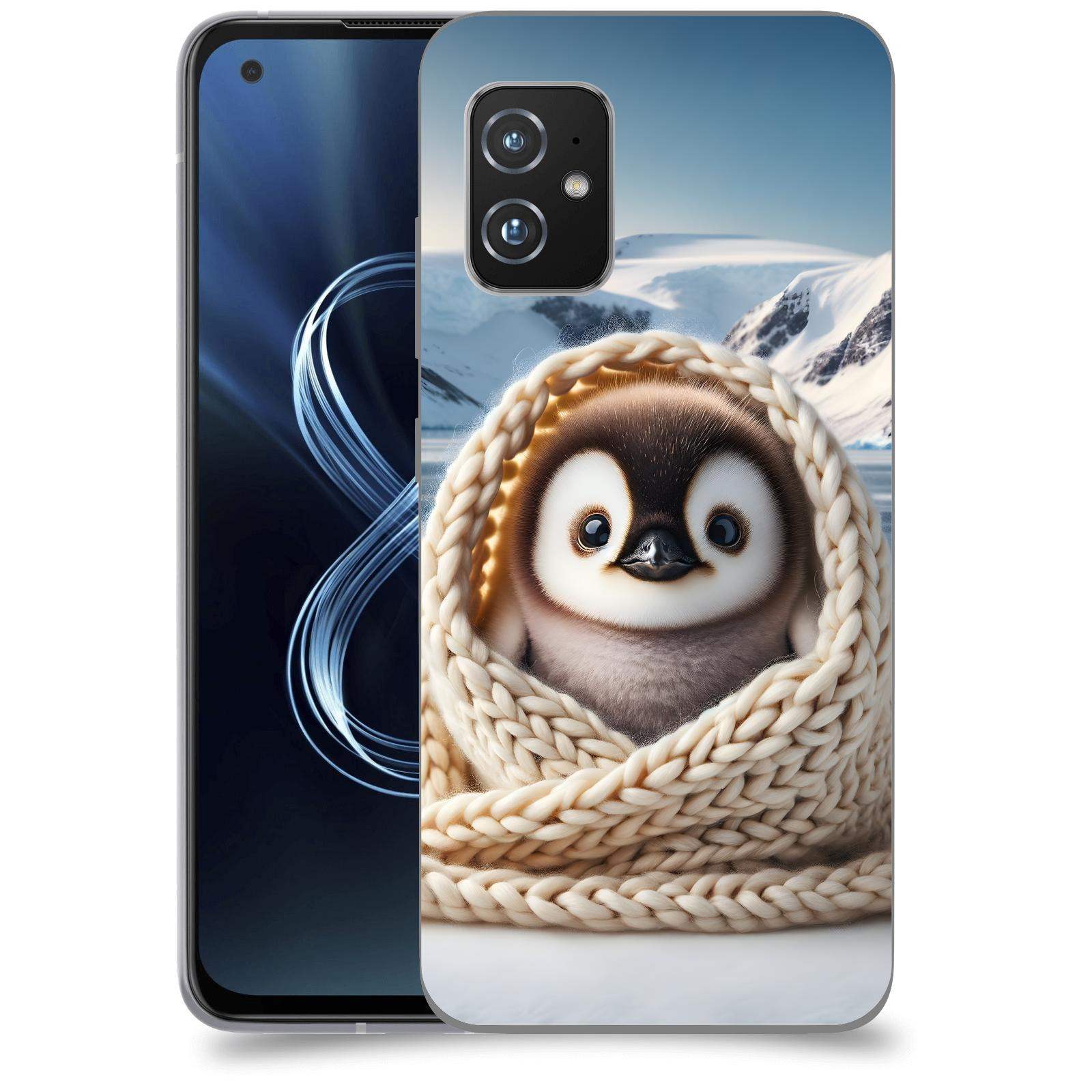 ACOVER Kryt na mobil Honor Magic5 Lite 5G - Tučňák