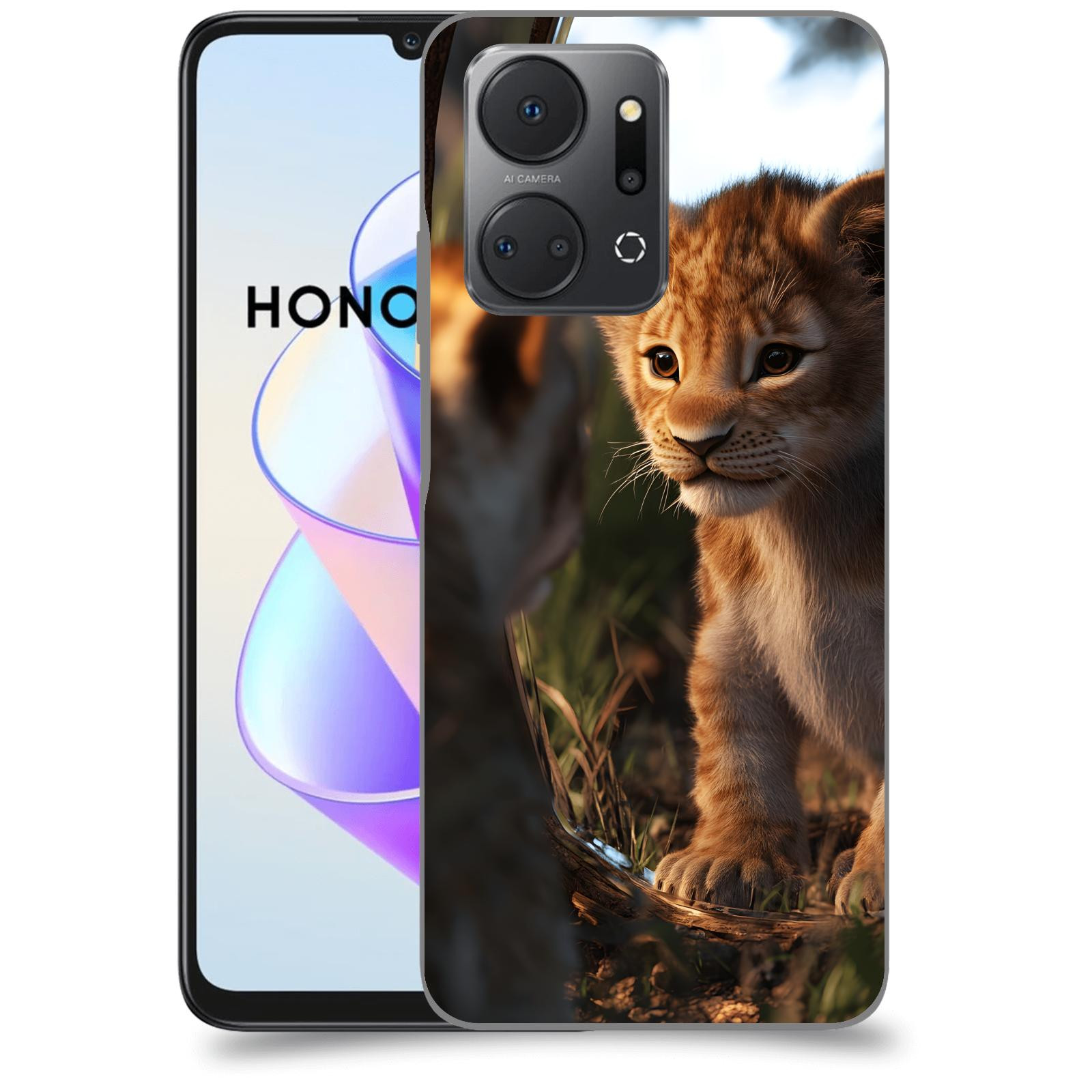 ACOVER Kryt na mobil HONOR X7a - Lvíče