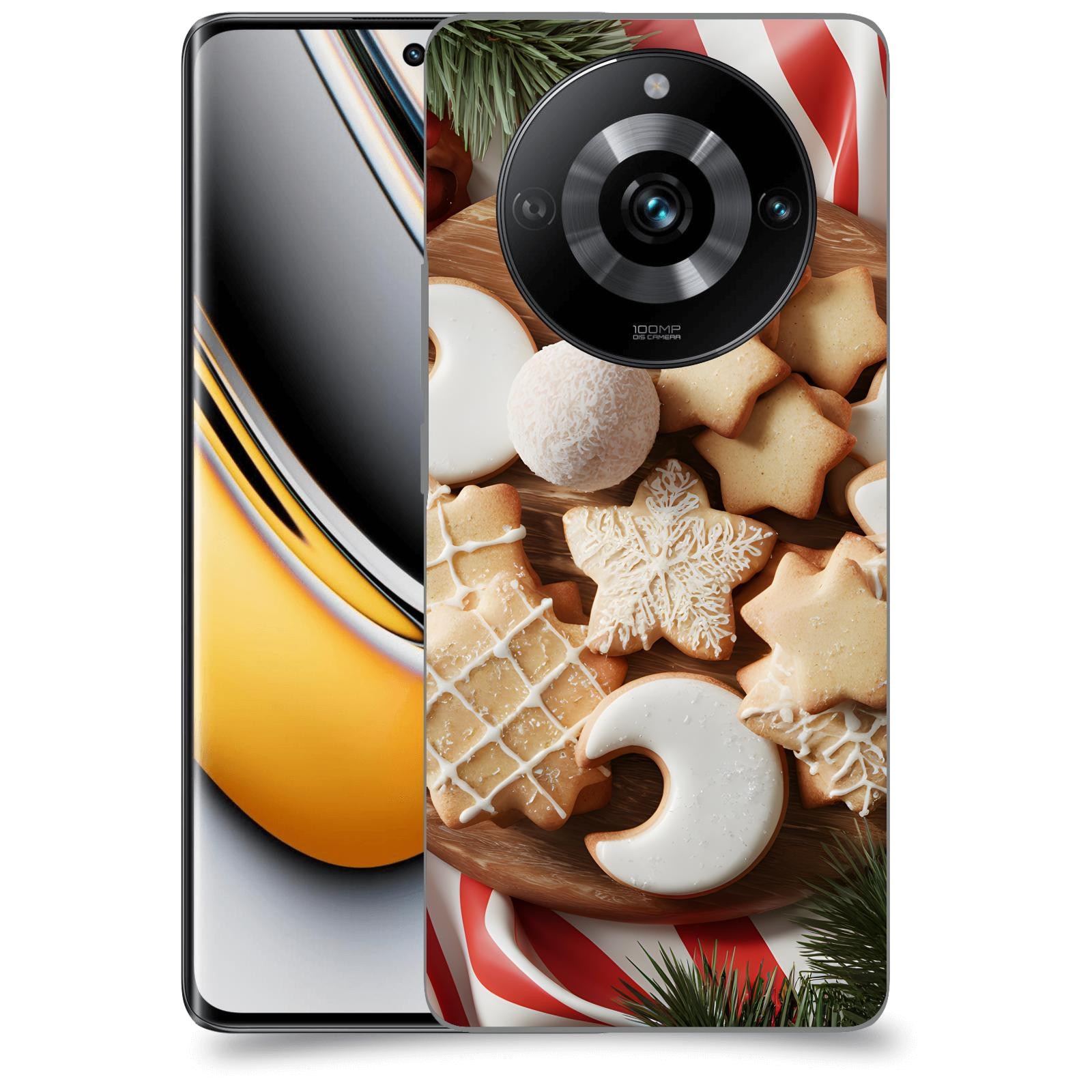ACOVER Kryt na mobil Realme 11 Pro 5G - Vánoční cukroví 2