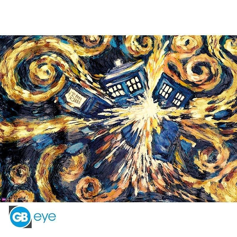 Doctor Who Plakát Maxi - Exploding Tardis 91,5 x 61 cm