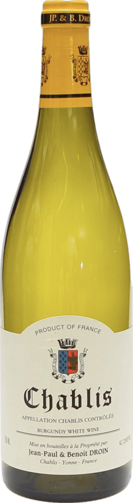 Jean-Paul & Benoit Droin Chablis 2019