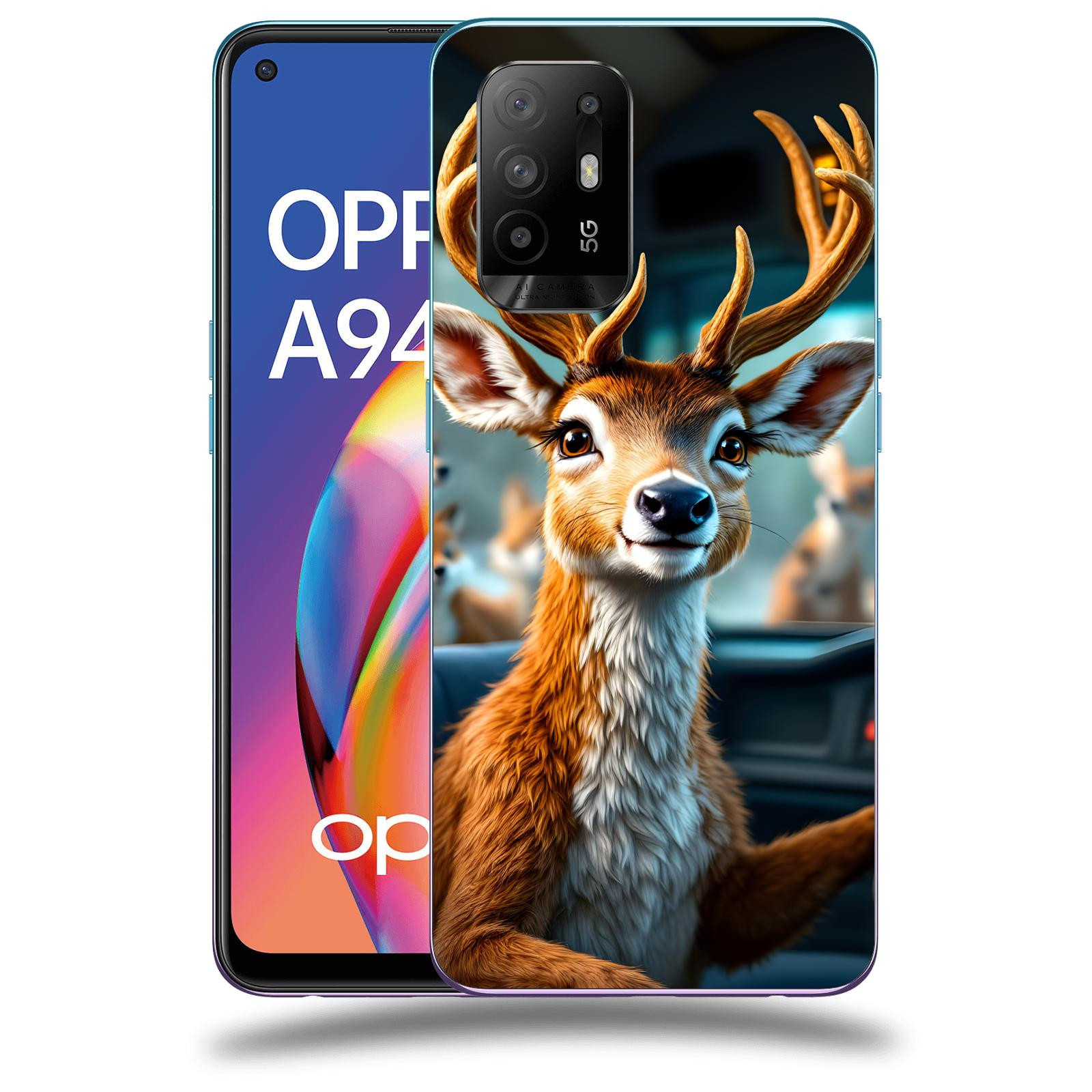 ACOVER Kryt na mobil OPPO A94 5G - Jelen