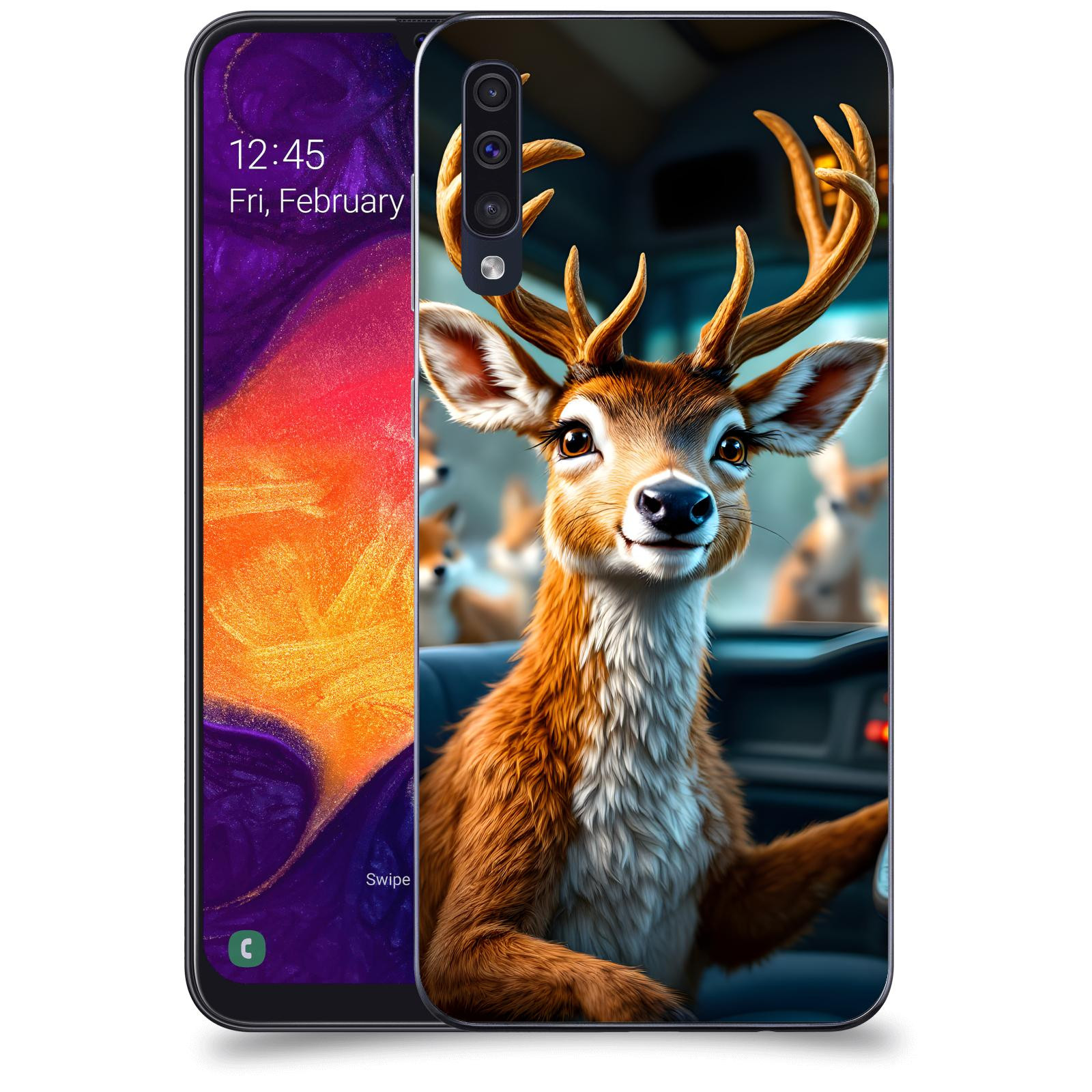 ACOVER Kryt na mobil Samsung Galaxy A50 A505F - Jelen