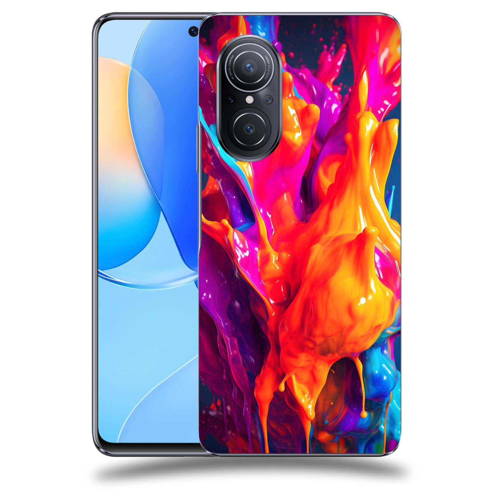 ACOVER Kryt na mobil Huawei Nova 9 SE - Beautiful Liquid I