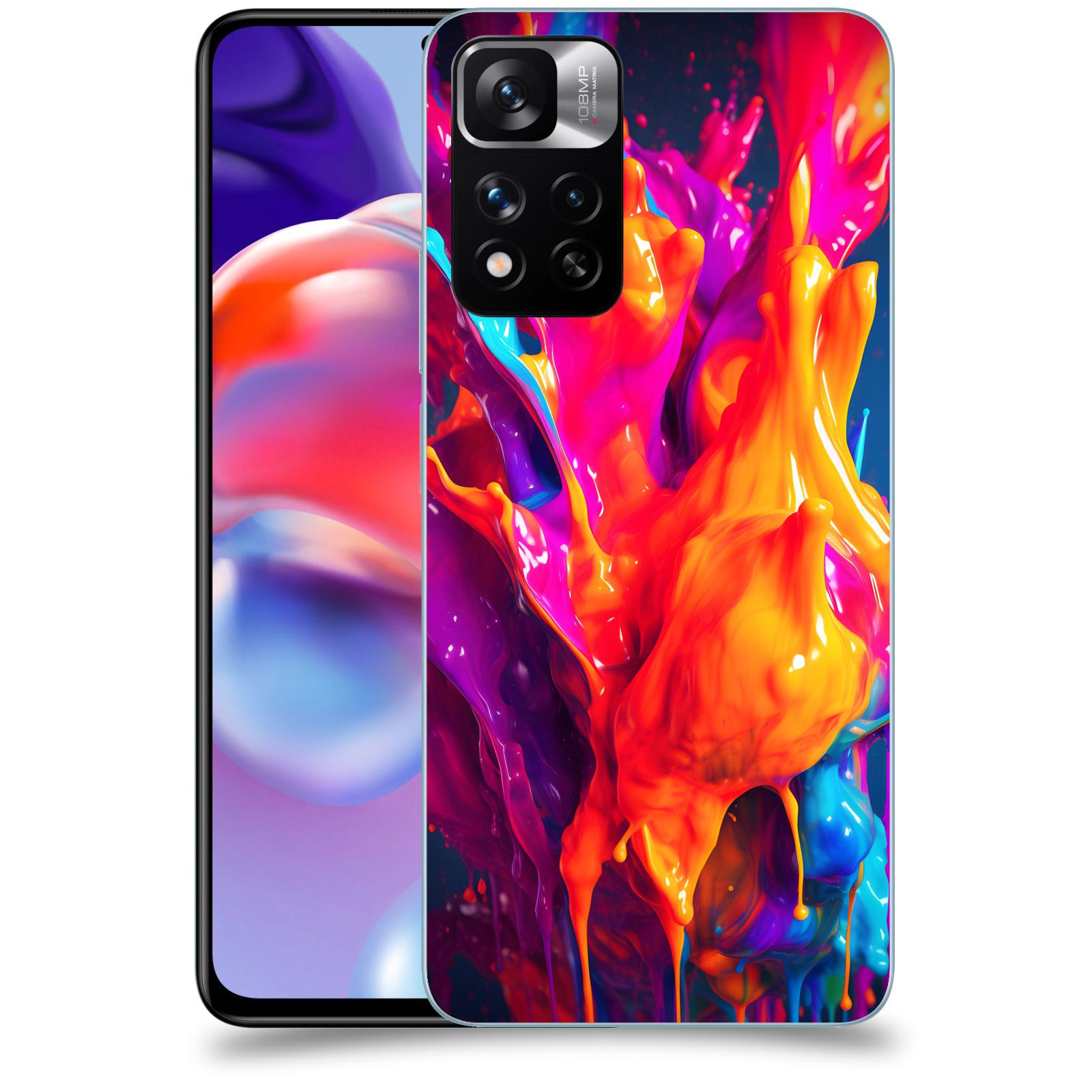 ACOVER Kryt na mobil Xiaomi Redmi Note 11 Pro+ 5G - Beautiful Liquid I