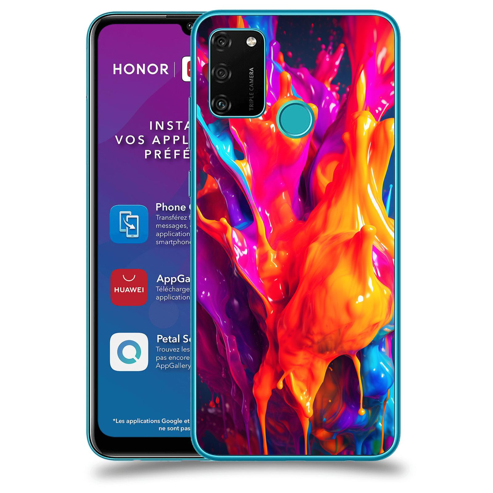 ACOVER Kryt na mobil Honor 9A - Beautiful Liquid I