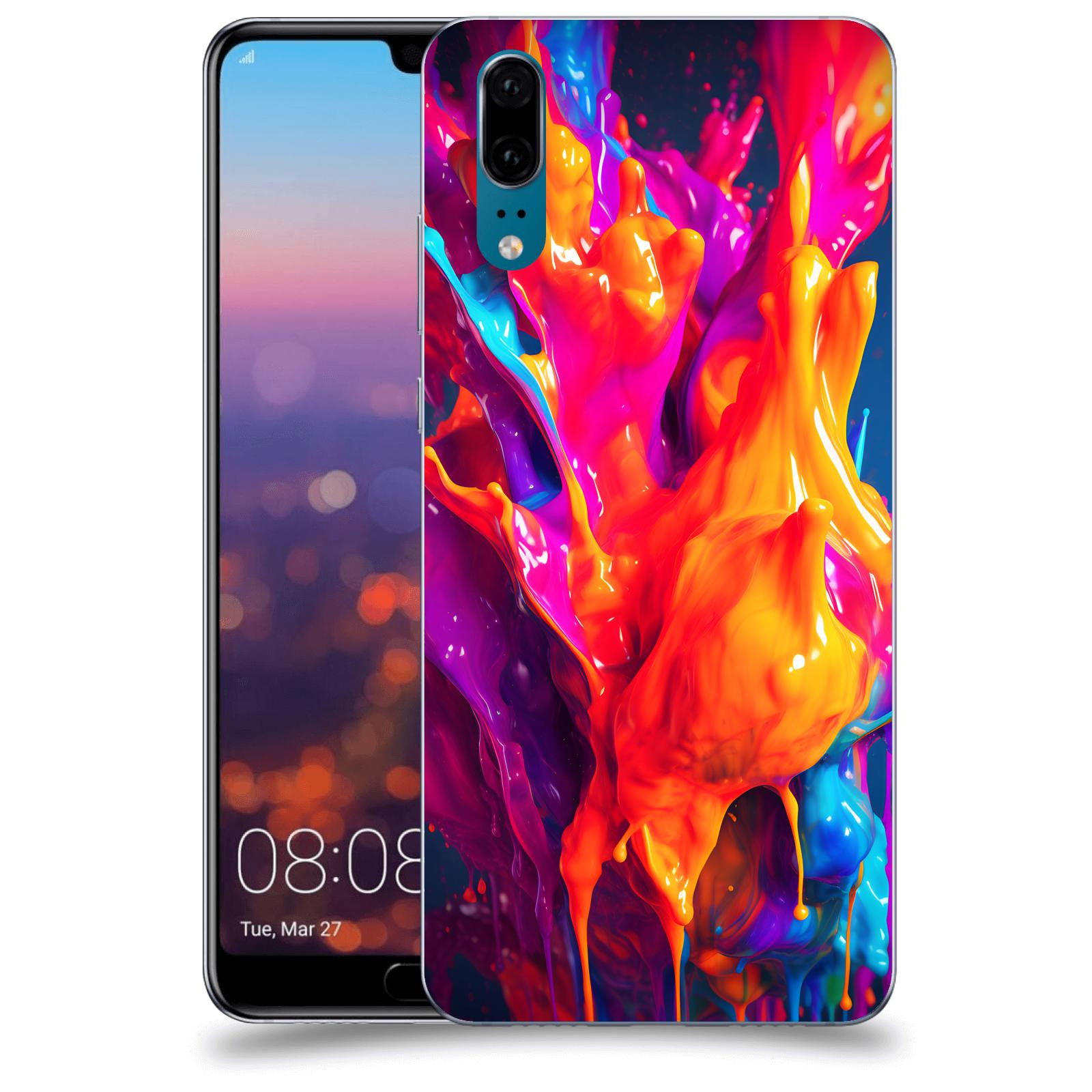 ACOVER Kryt na mobil Huawei P20 - Beautiful Liquid I