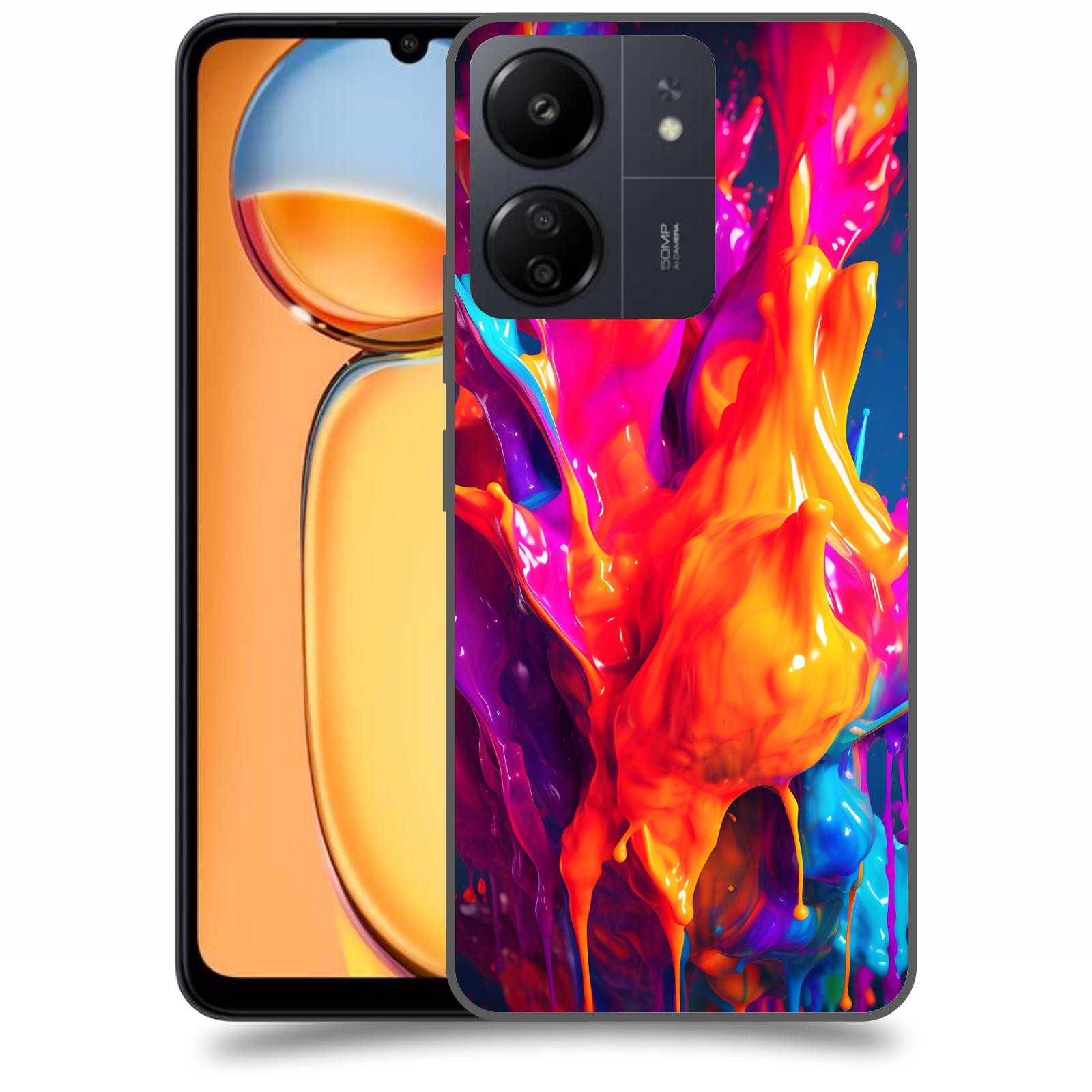 ACOVER Kryt na mobil Xiaomi Redmi 13C  Beautiful Liquid I