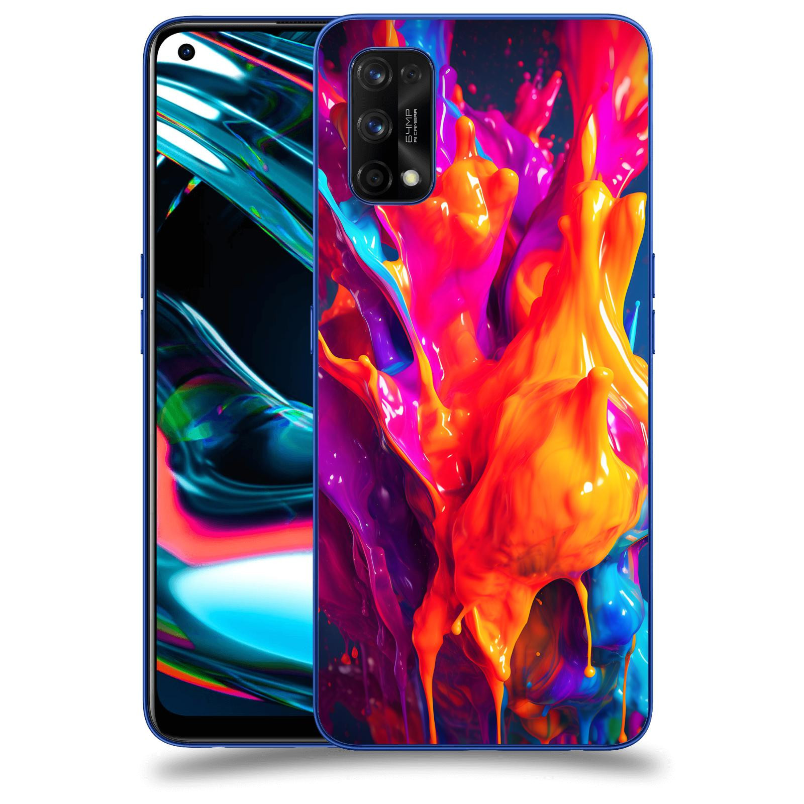ACOVER Kryt na mobil Realme 7 Pro - Beautiful Liquid I