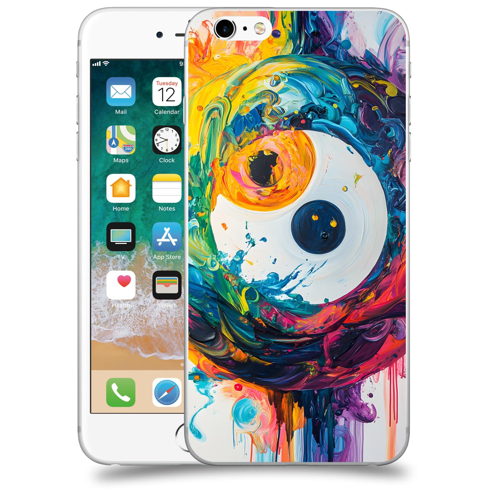 ACOVER Kryt na mobil Apple iPhone 6 Plus/6S Plus - Jin Jang