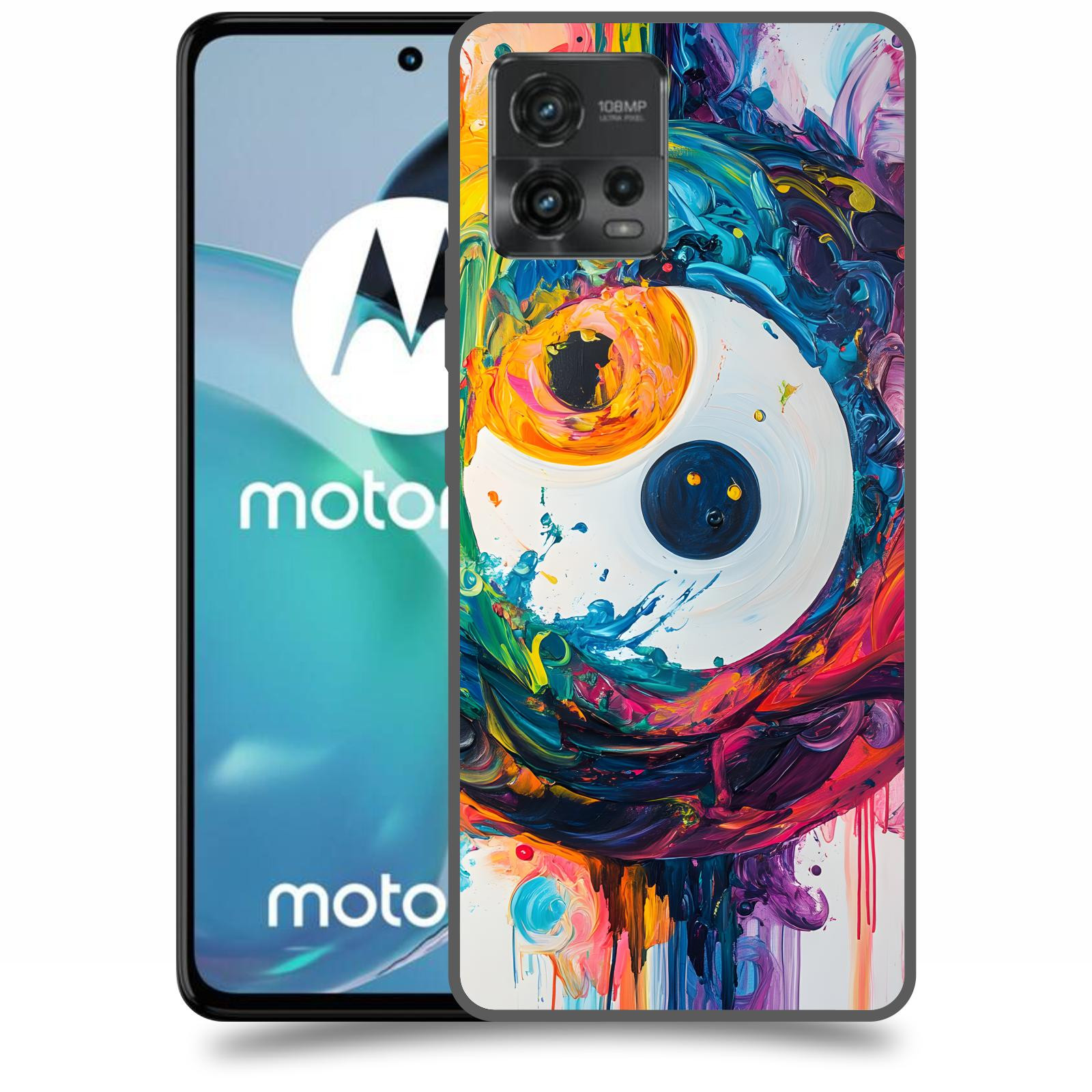 ACOVER Kryt na mobil Motorola Moto G72 - Jin Jang
