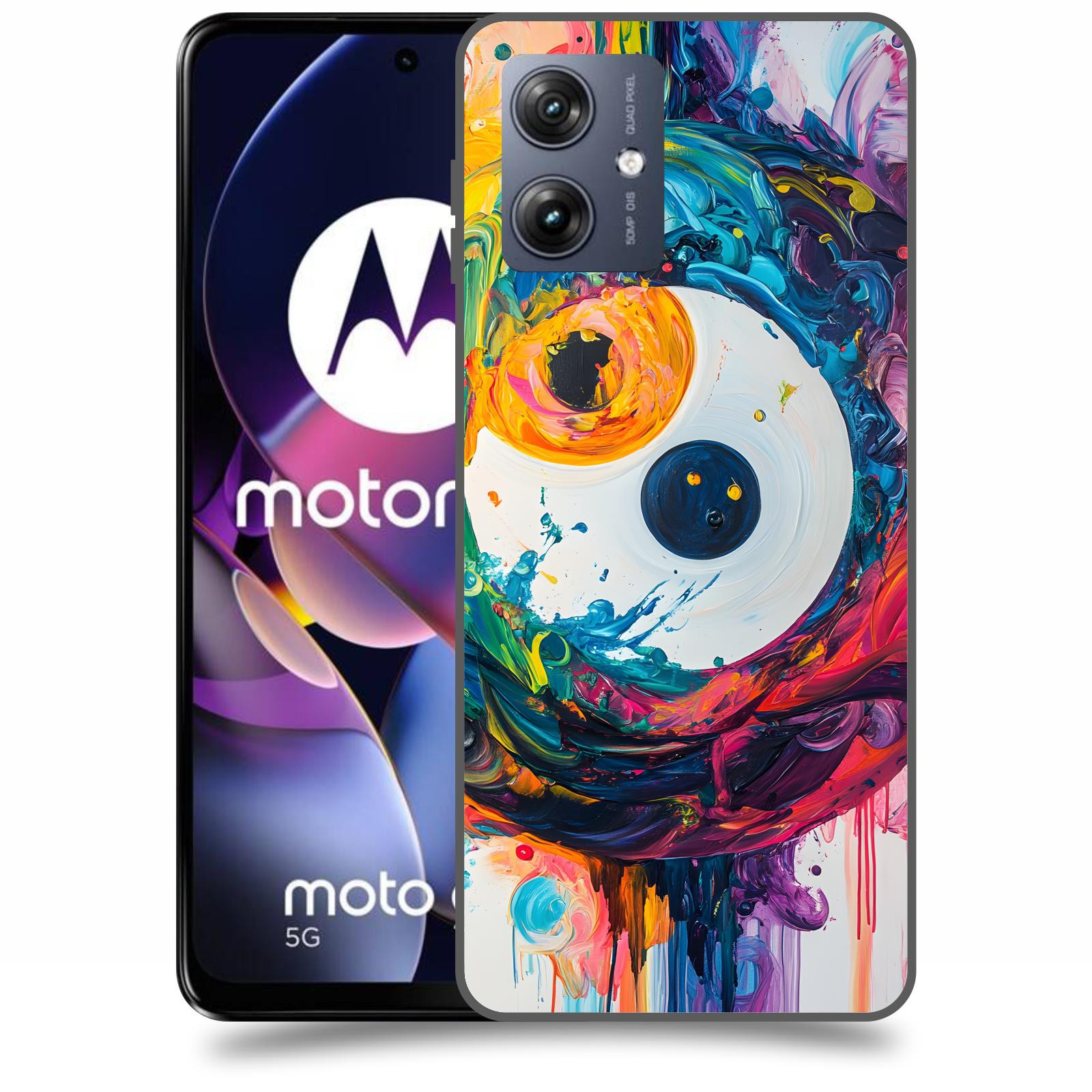 ACOVER Kryt na mobil Motorola Moto G54 5G - Jin Jang