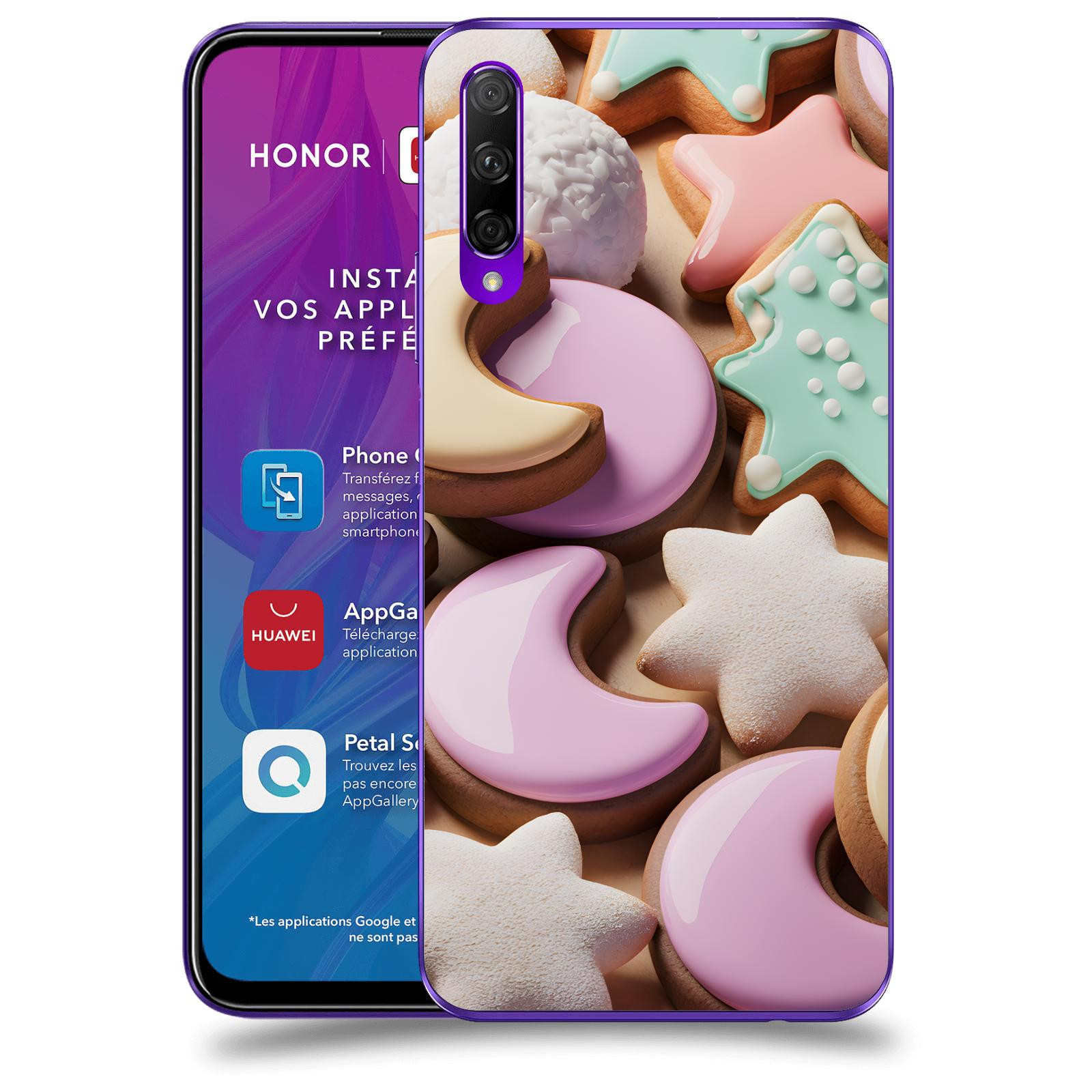 ACOVER Kryt na mobil Honor 9X Pro - Vánoční cukroví