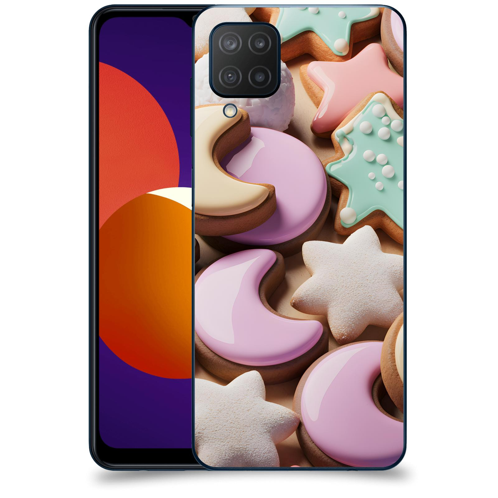 ACOVER Kryt na mobil Samsung Galaxy M12 M127F - Vánoční cukroví