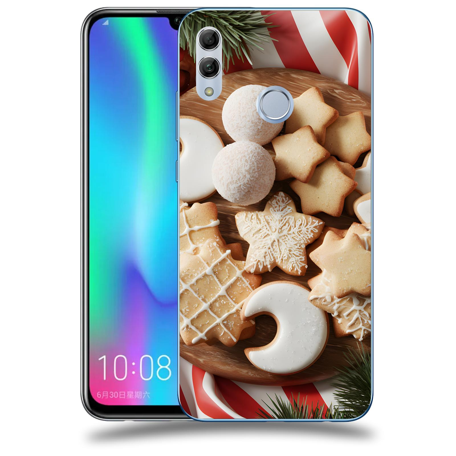 ACOVER Kryt na mobil Honor 10 Lite - Vánoční cukroví 2