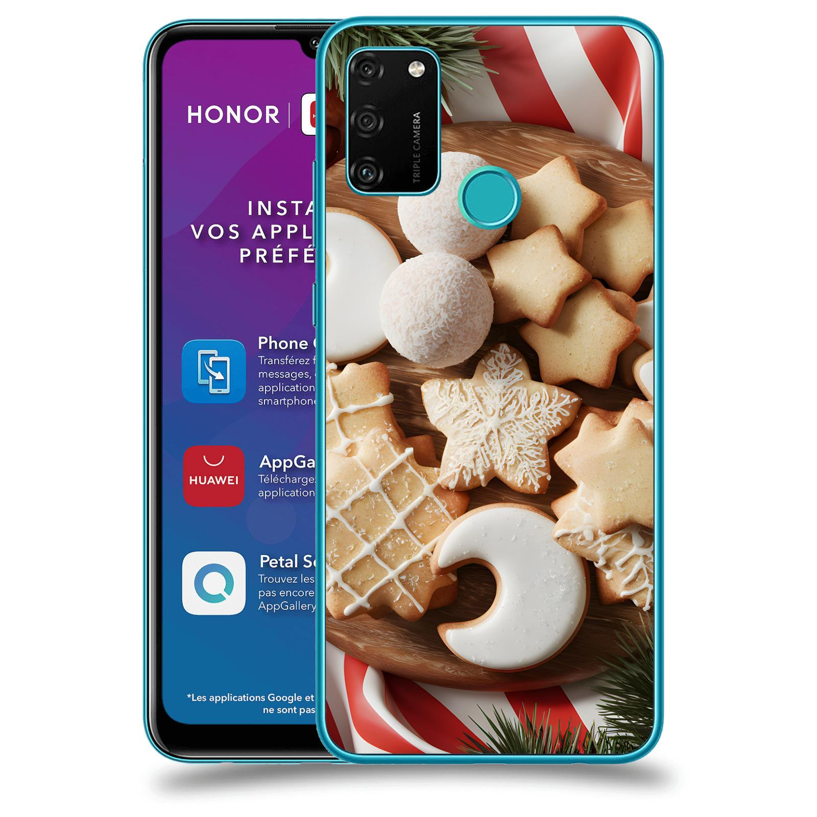 ACOVER Kryt na mobil Honor 9A - Vánoční cukroví 2