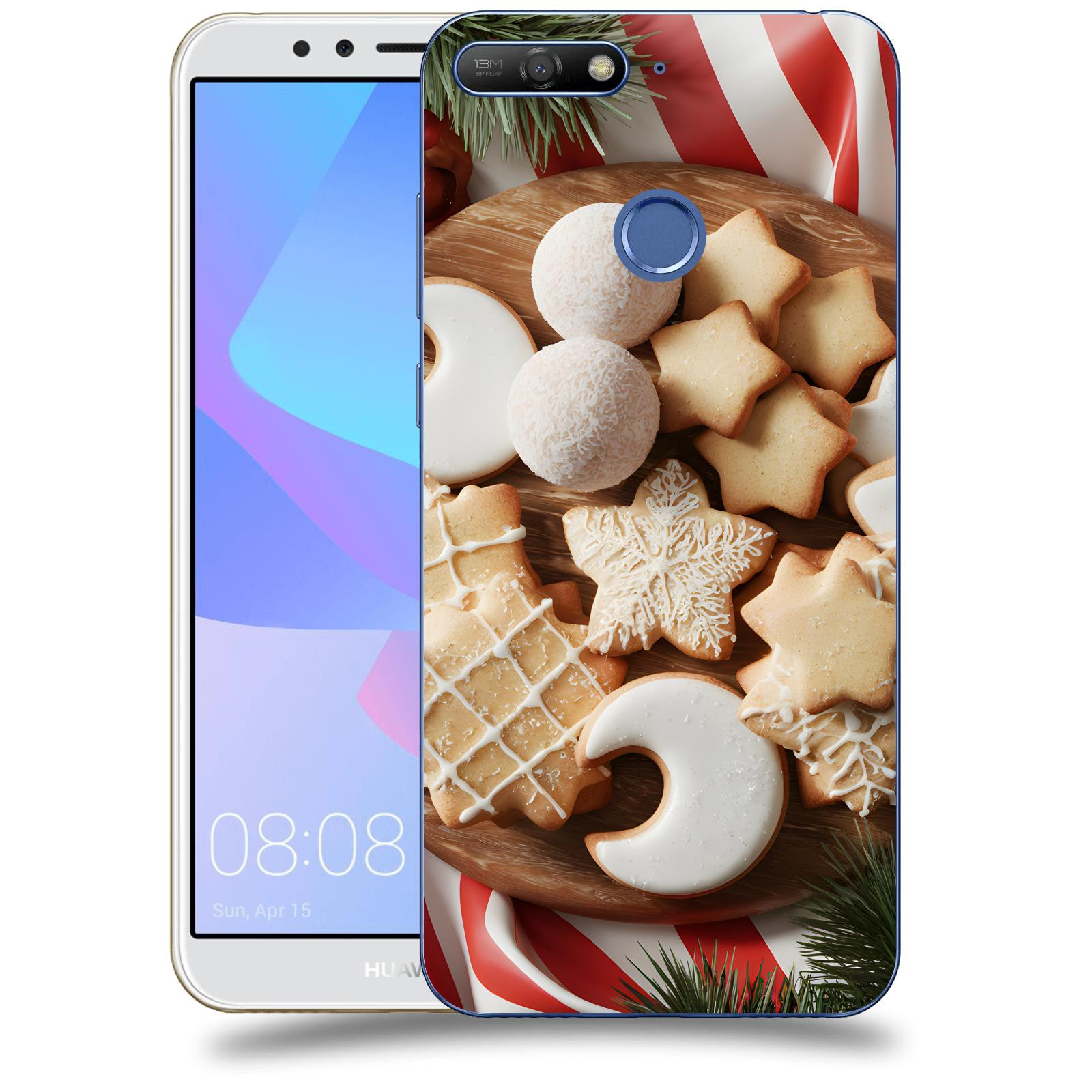 ACOVER Kryt na mobil Huawei Y6 Prime 2018 - Vánoční cukroví 2