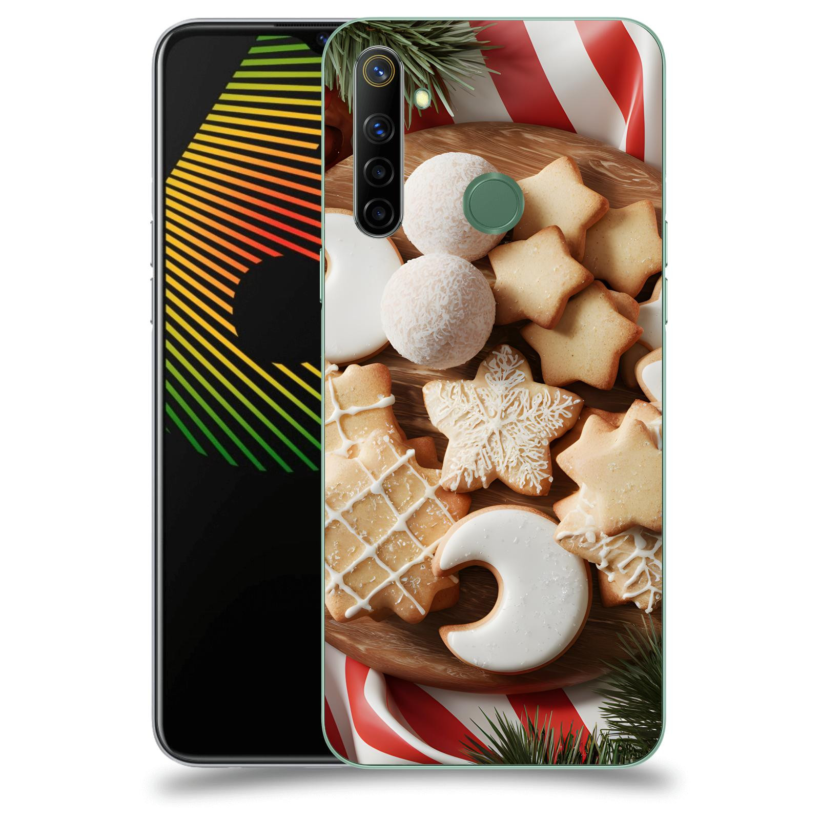 ACOVER Kryt na mobil Realme 6i - Vánoční cukroví 2
