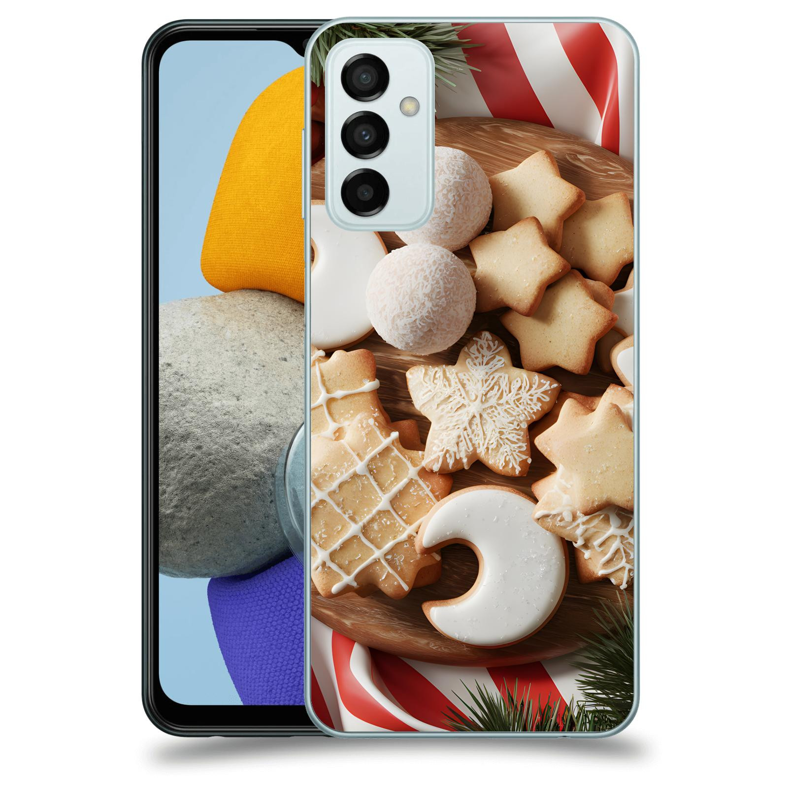 ACOVER Kryt na mobil Samsung Galaxy M23 5G - Vánoční cukroví 2