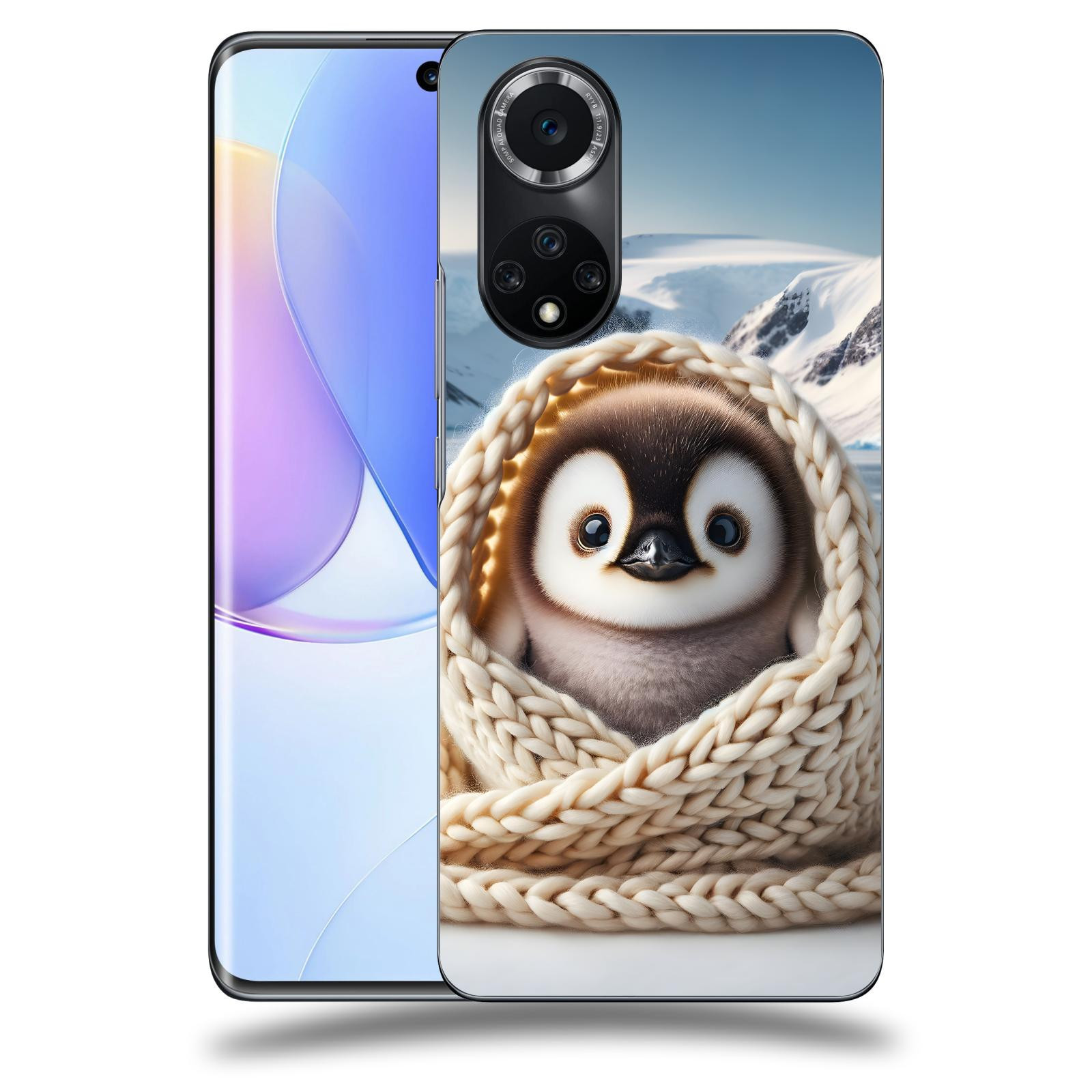 ACOVER Kryt na mobil Huawei Nova 9 - Tučňák