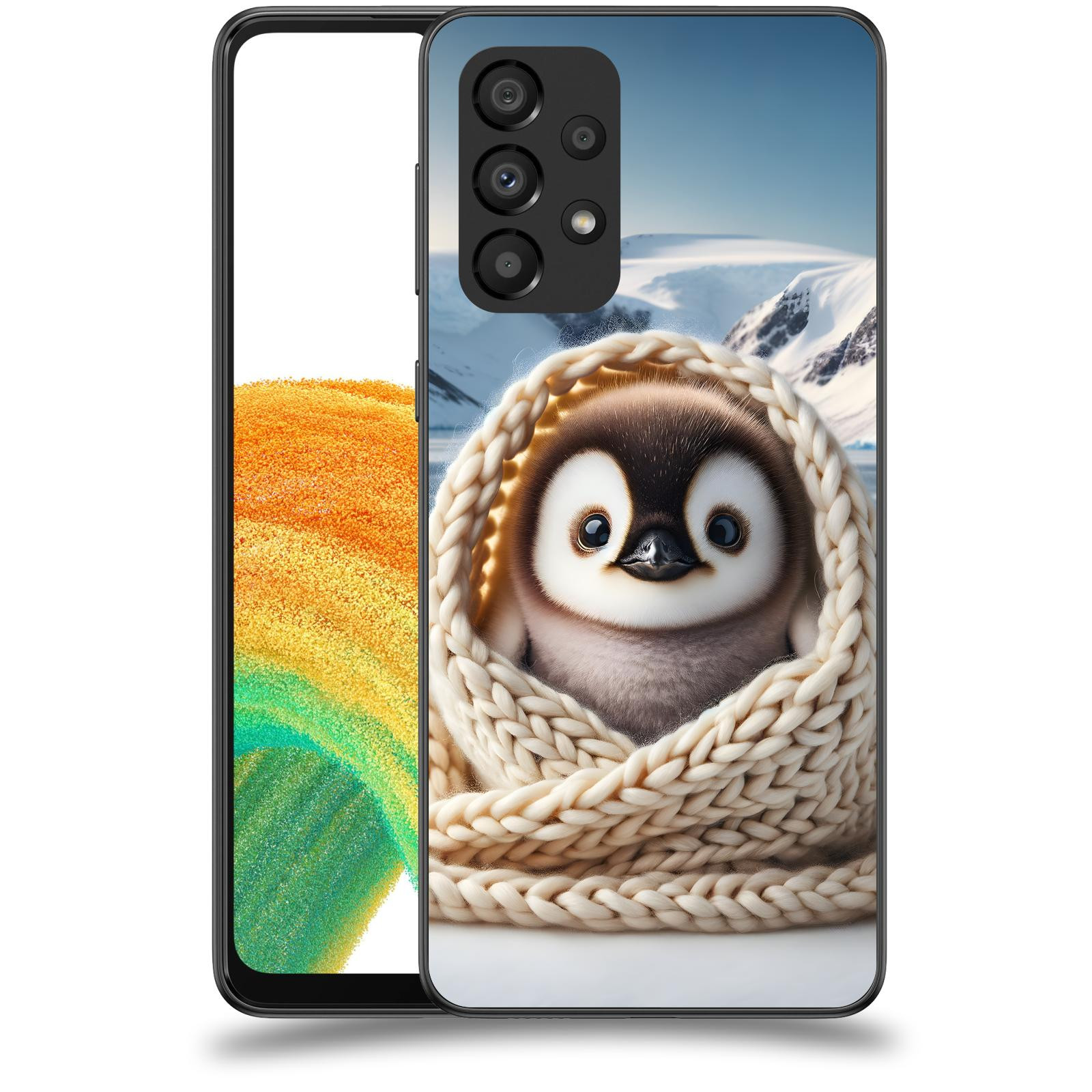 ACOVER Kryt na mobil Samsung Galaxy A33 5G A336 - Tučňák