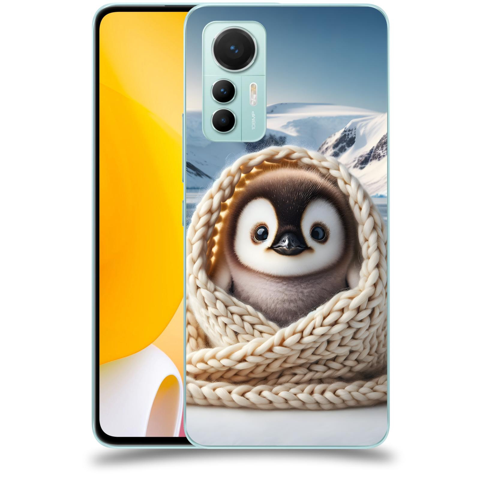 ACOVER Kryt na mobil Xiaomi 12 Lite - Tučňák