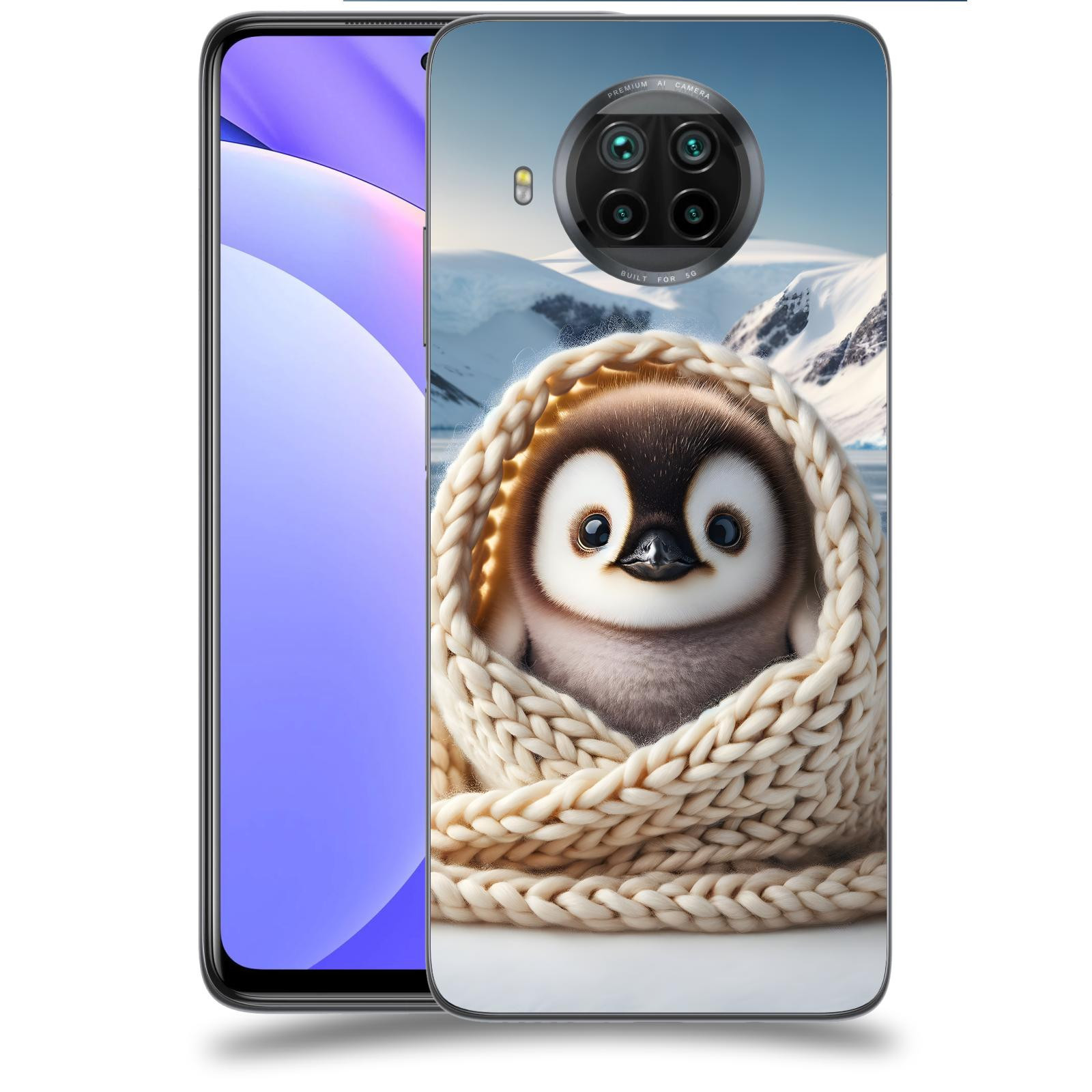 ACOVER Kryt na mobil Xiaomi Mi 10T Lite - Tučňák