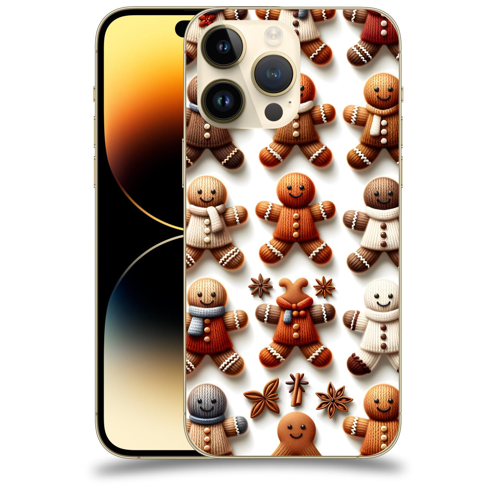 ACOVER Kryt na mobil Apple iPhone 14 Pro Max - Perníčky 2