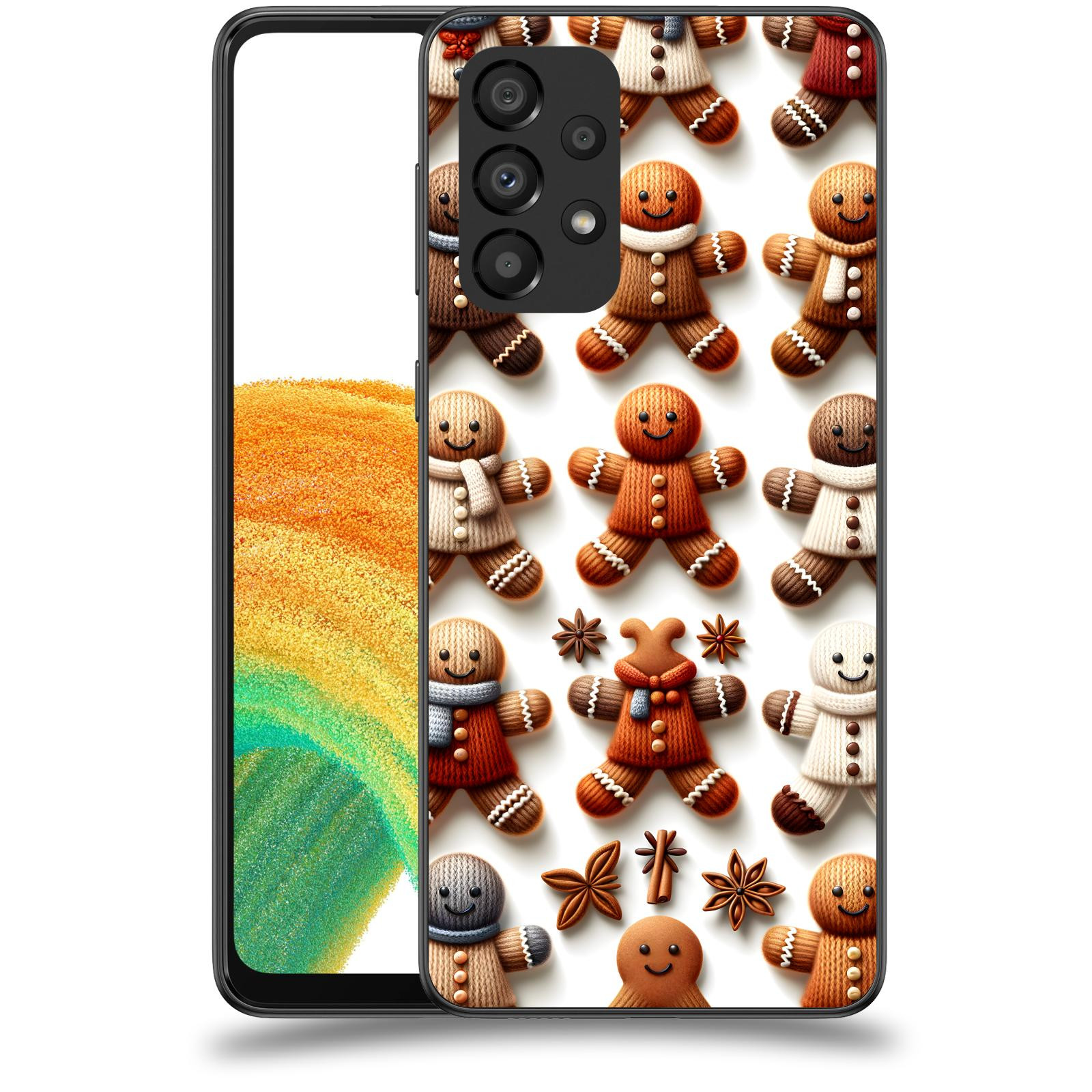 ACOVER Kryt na mobil Samsung Galaxy A33 5G A336 - Perníčky 2
