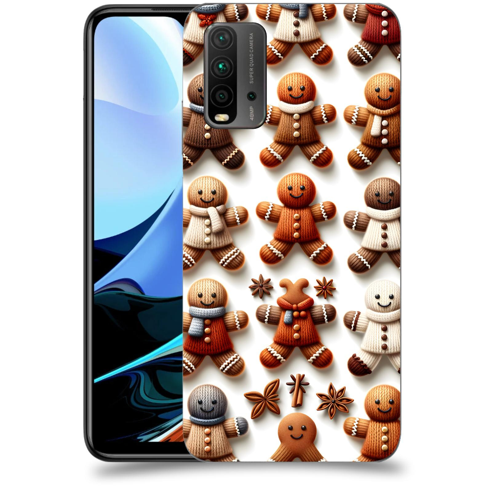 ACOVER Kryt na mobil Xiaomi Redmi 9T - Perníčky 2