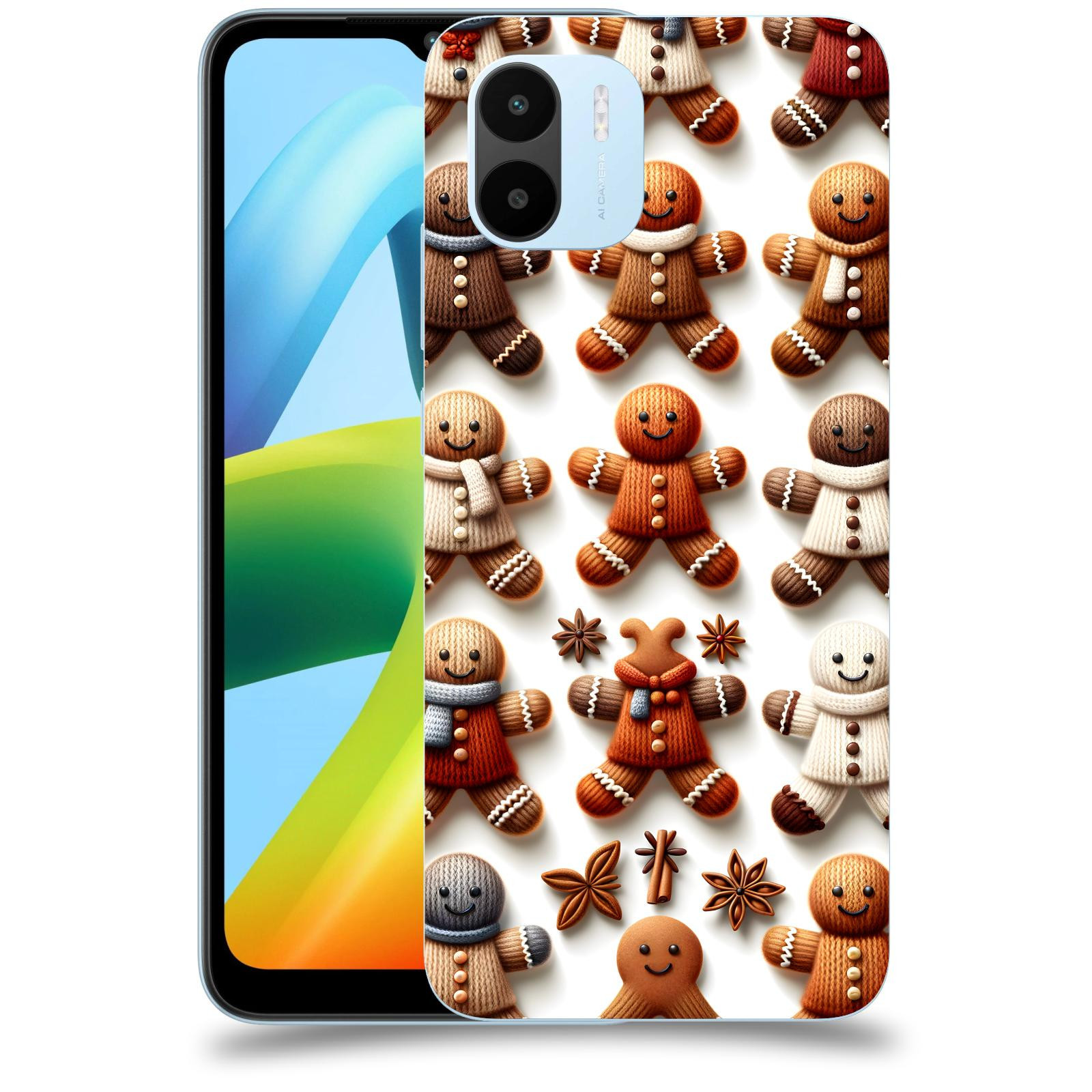 ACOVER Kryt na mobil Xiaomi Redmi A1 - Perníčky 2