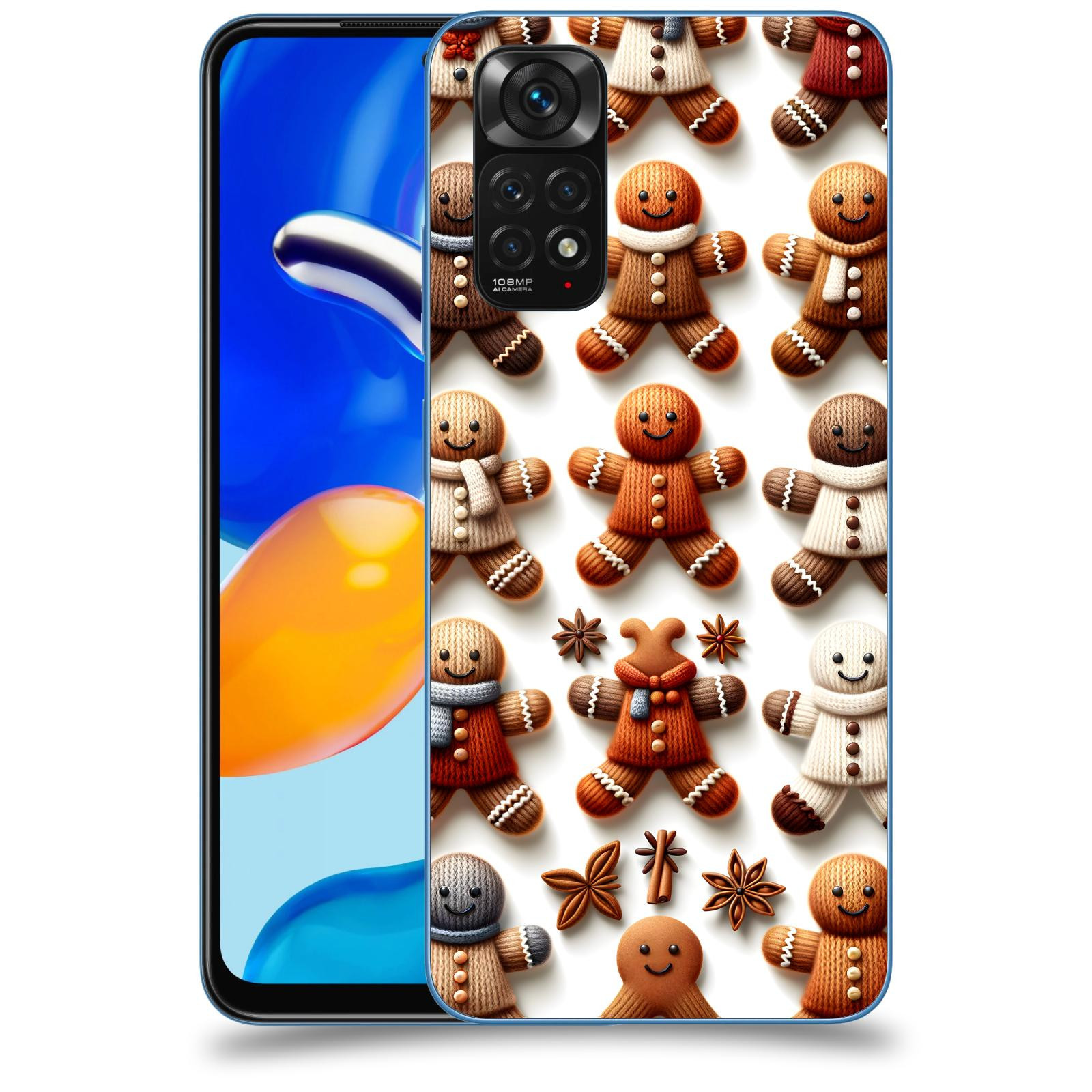 ACOVER Kryt na mobil Xiaomi Redmi Note 11S - Perníčky 2