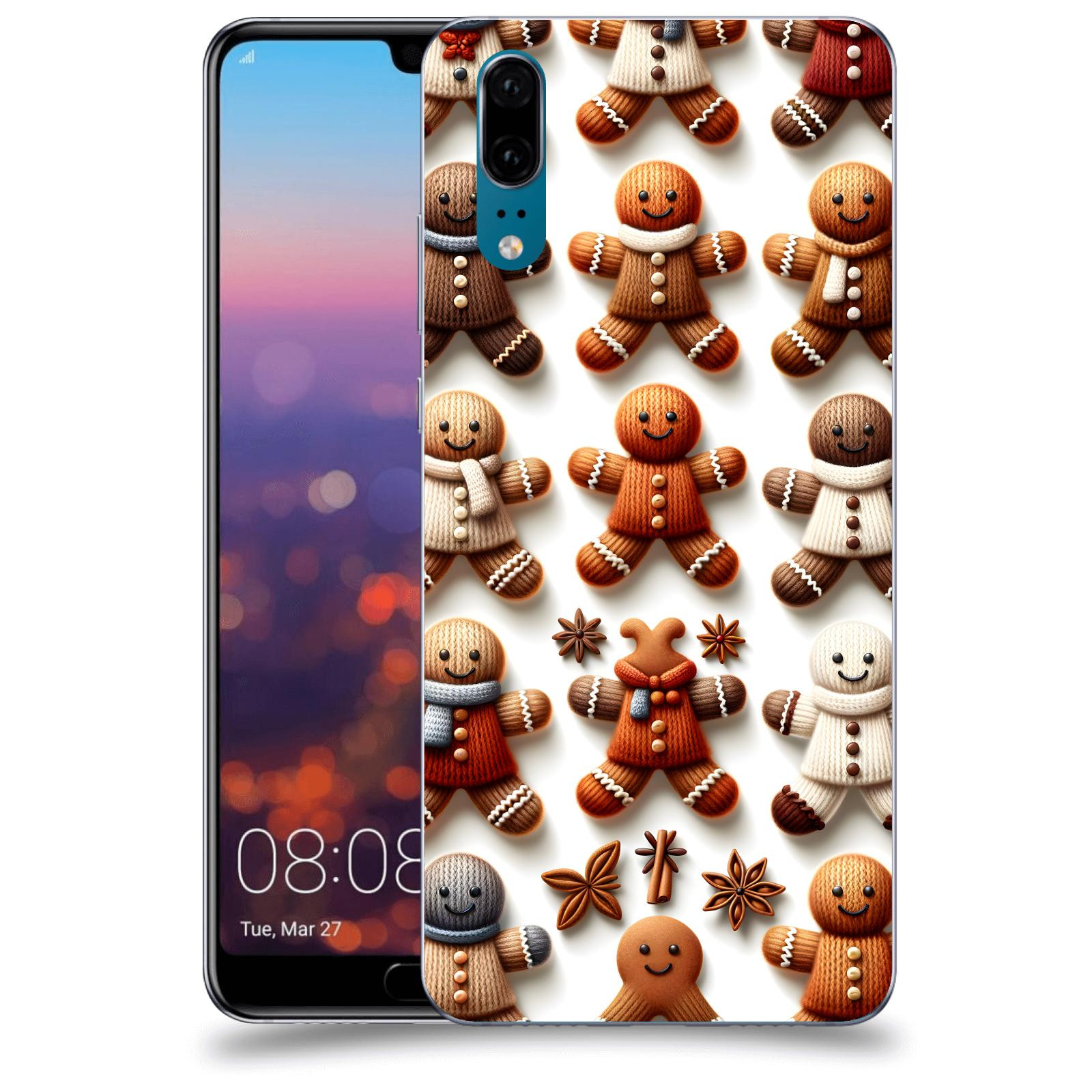ACOVER Kryt na mobil Huawei P20 - Perníčky 2