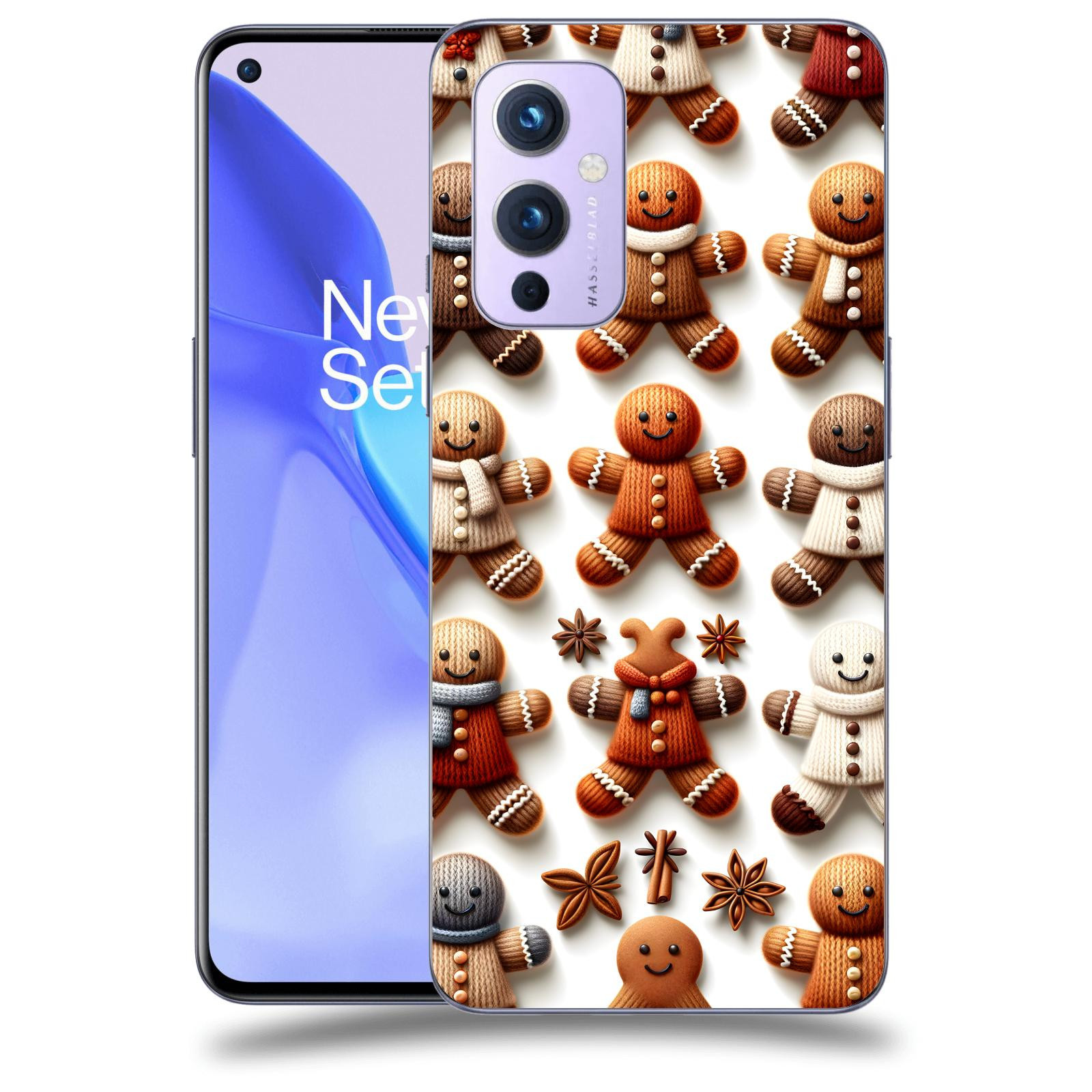 ACOVER Kryt na mobil OnePlus 9 - Perníčky 2