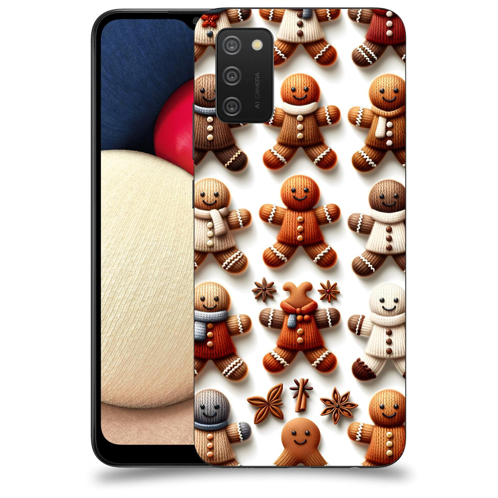 ACOVER Kryt na mobil Samsung Galaxy A02s A025G - Perníčky 2