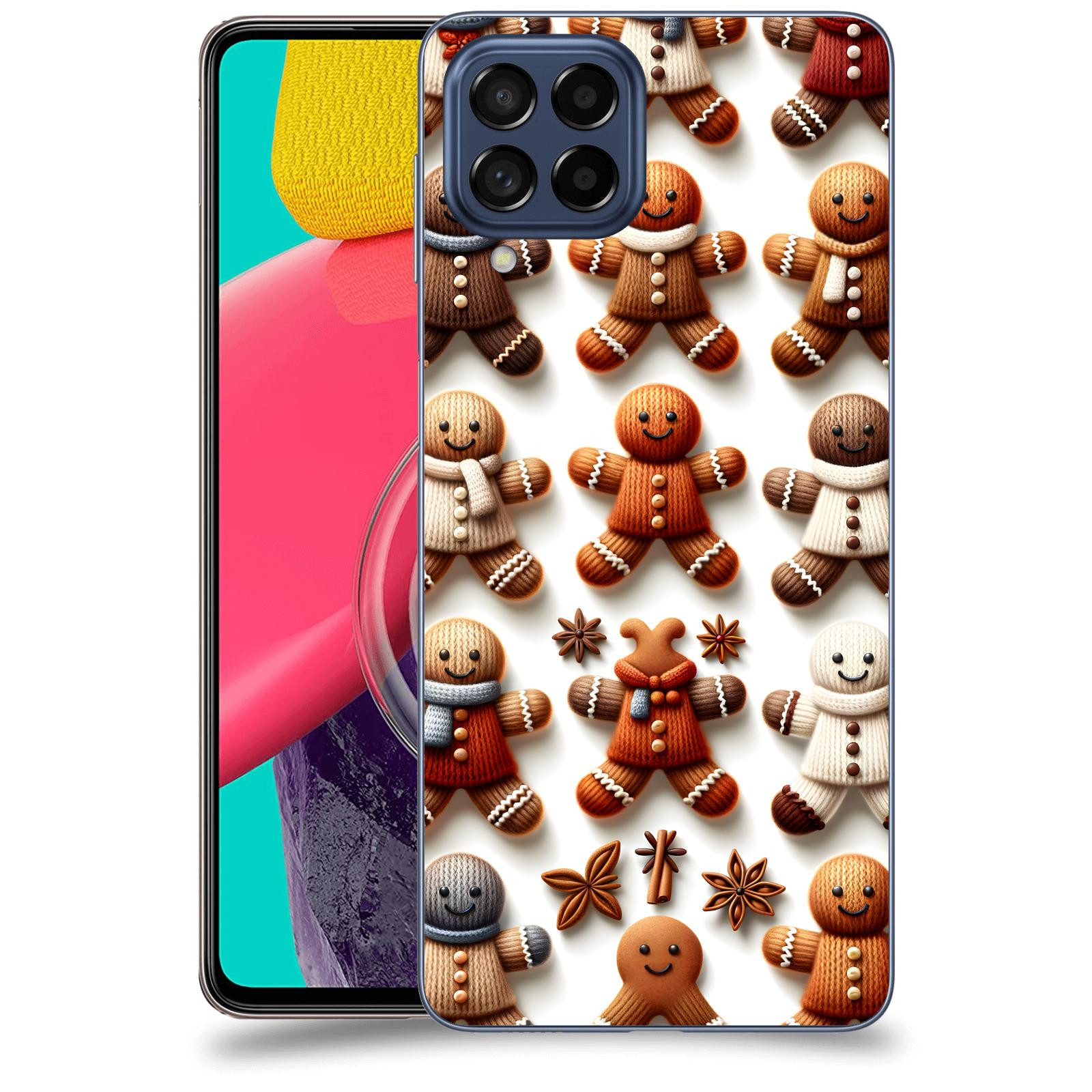 ACOVER Kryt na mobil Samsung Galaxy M53 5G - Perníčky 2