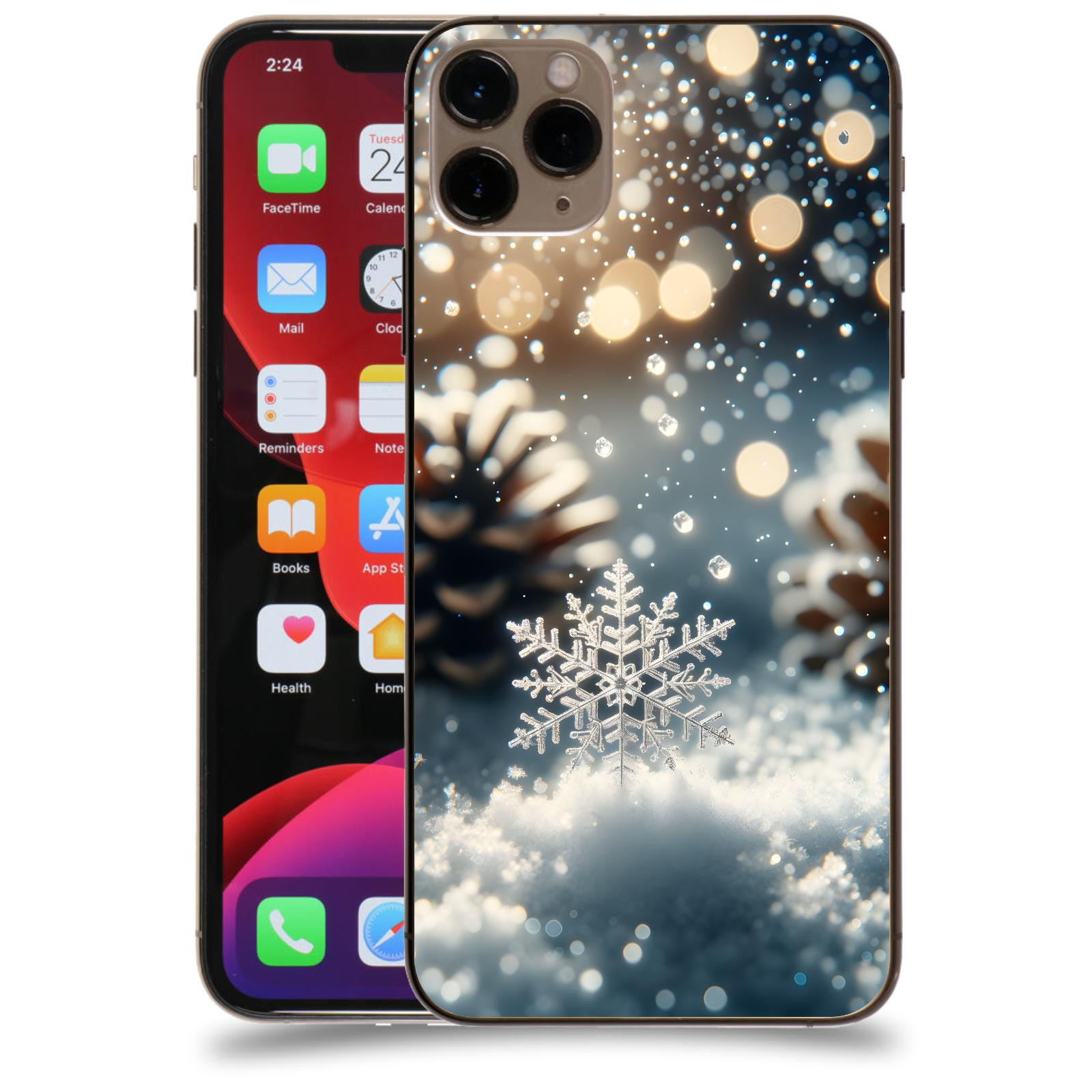 ACOVER Kryt na mobil Apple iPhone 11 Pro Max - Vločka