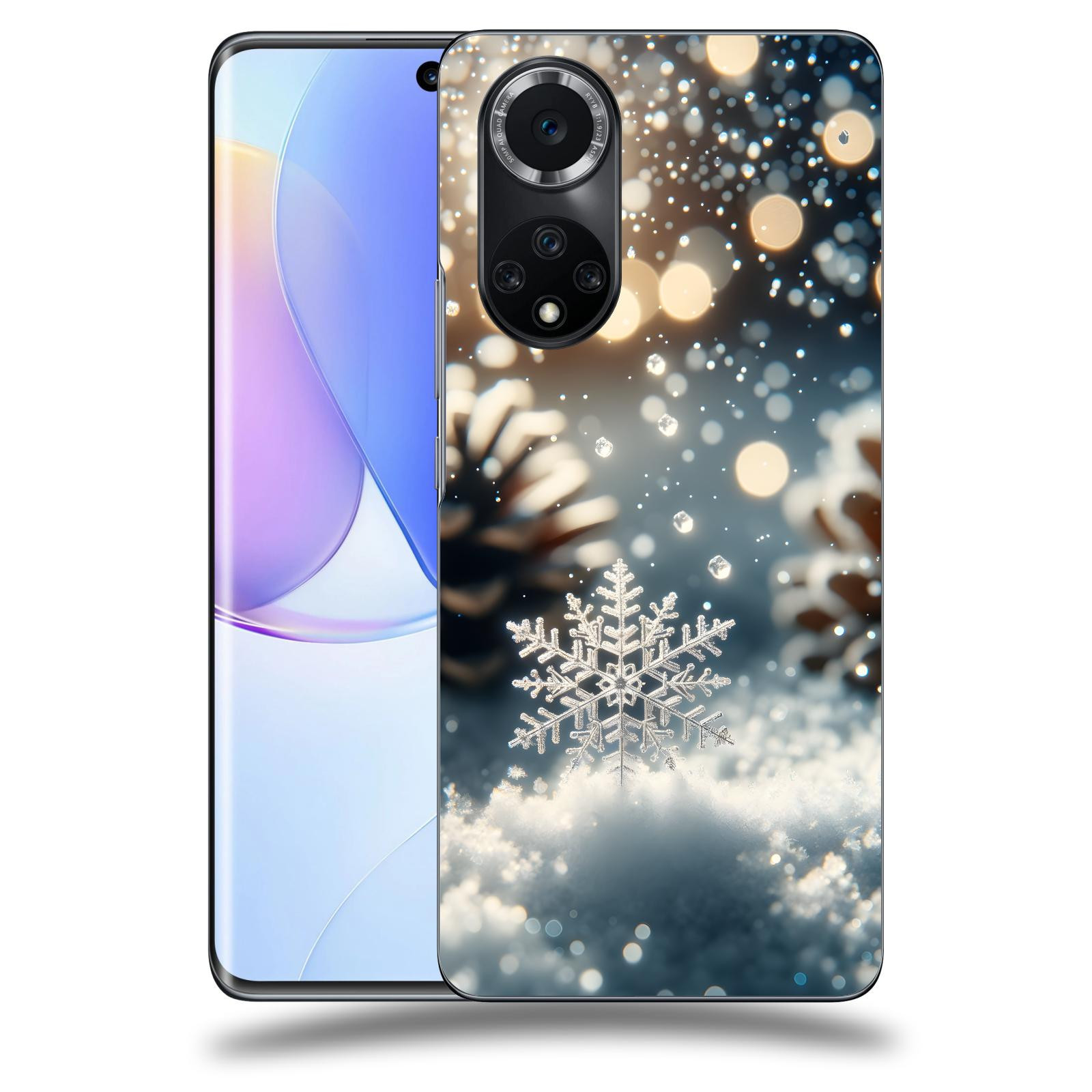 ACOVER Kryt na mobil Huawei Nova 9 - Vločka