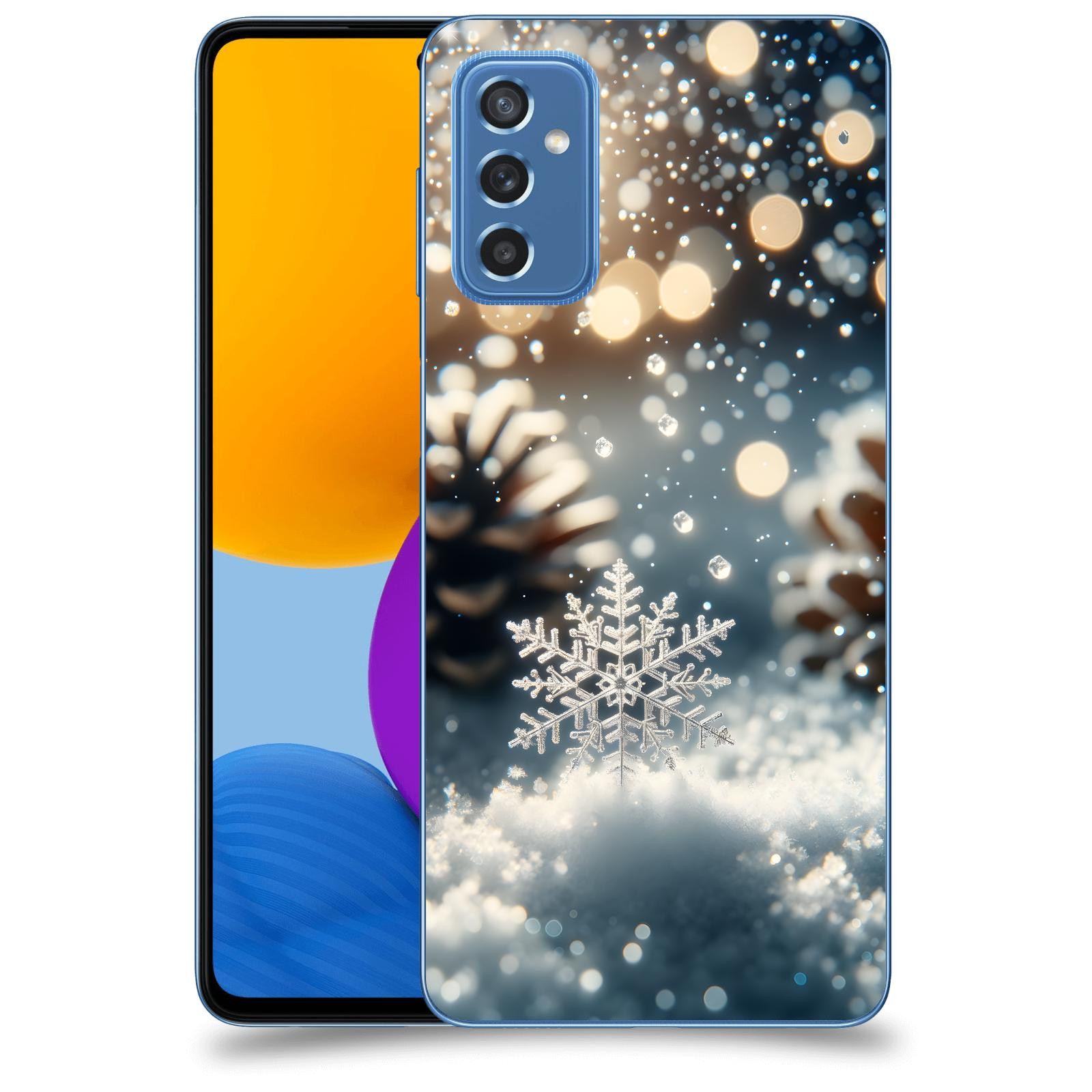 ACOVER Kryt na mobil Samsung Galaxy M52 5G - Vločka