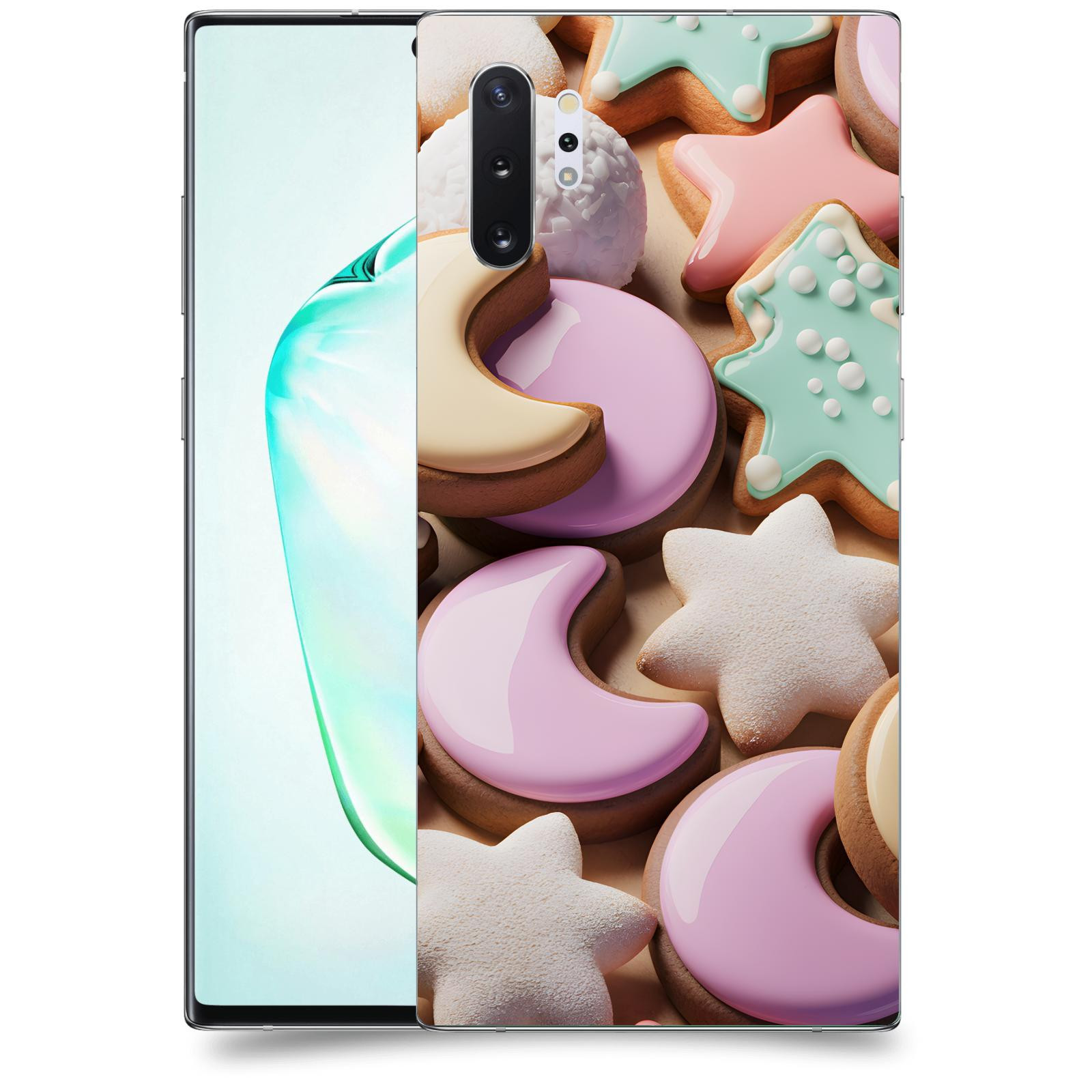 ACOVER Kryt na mobil Samsung Galaxy Note 10+ N975F - Vánoční cukroví