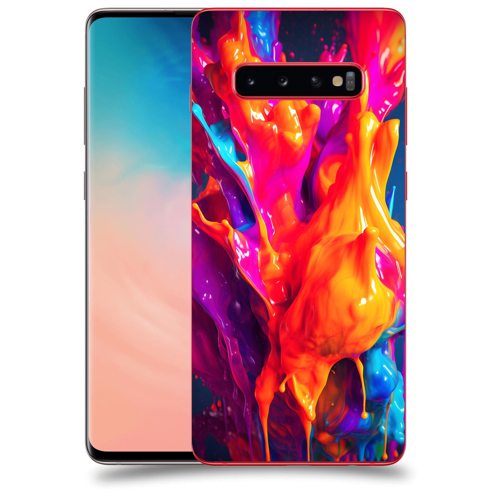 ACOVER Kryt na mobil Samsung Galaxy S10 Plus G975 - Beautiful Liquid I