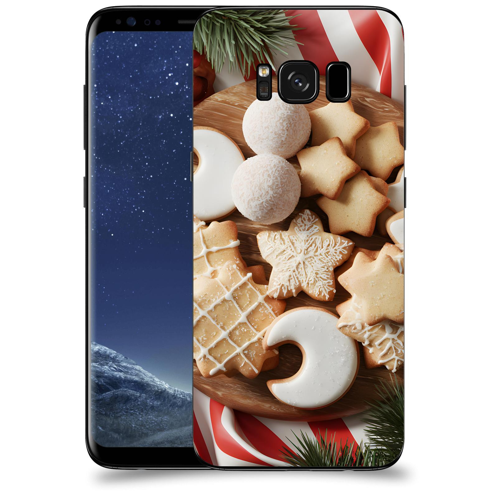 ACOVER Kryt na mobil Samsung Galaxy S8 G950F - Vánoční cukroví 2