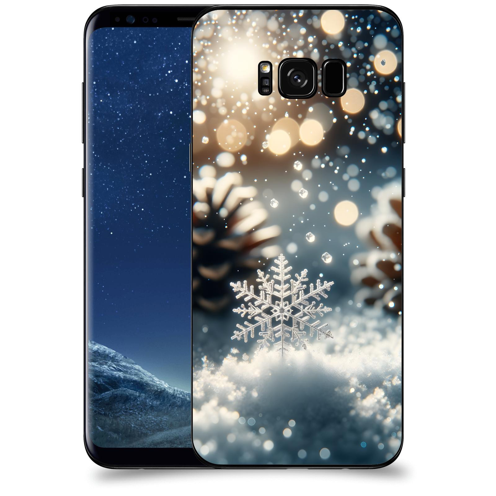 ACOVER Kryt na mobil Samsung Galaxy S8+ G955F - Vločka
