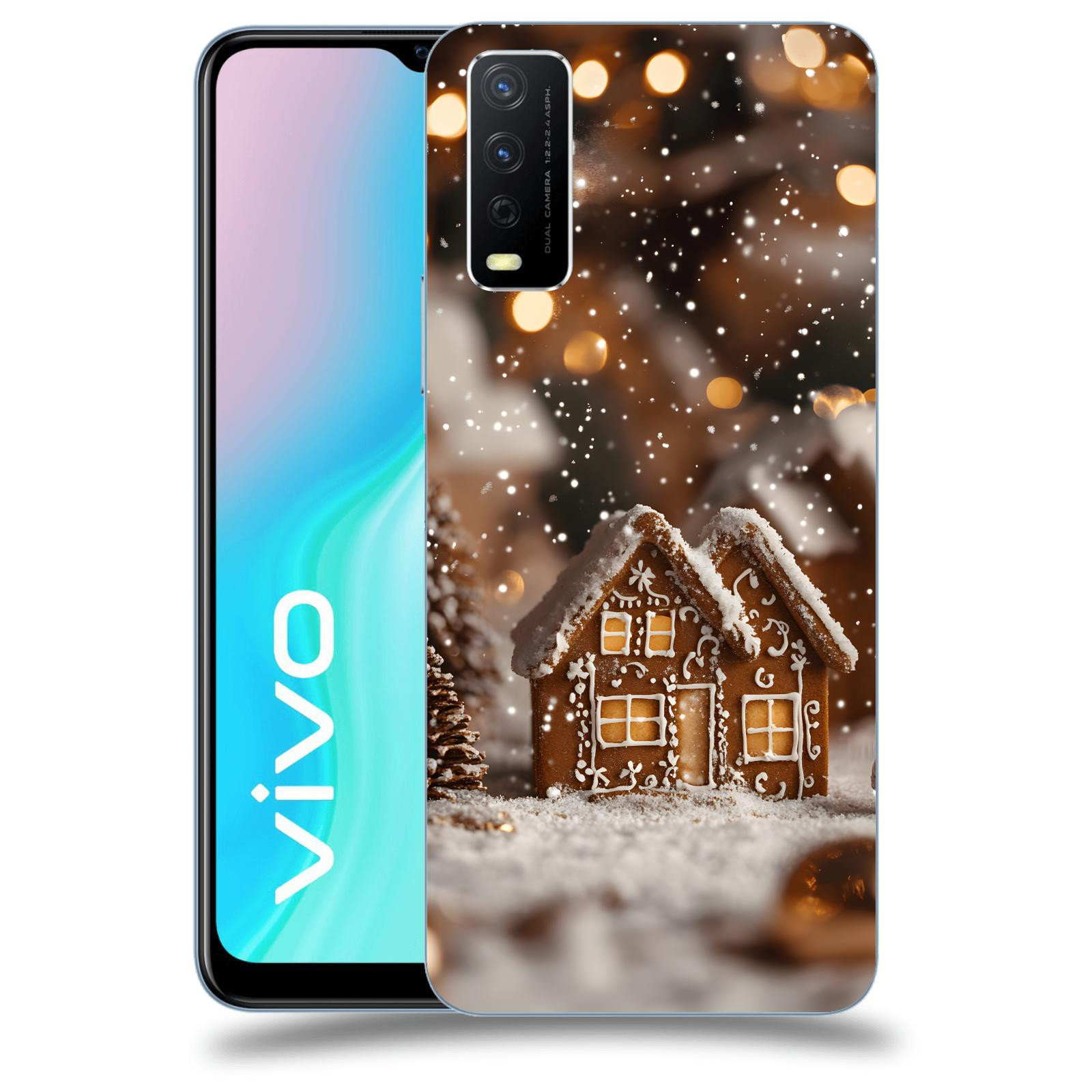 ACOVER Kryt na mobil Vivo Y11s - Perníková chaloupka
