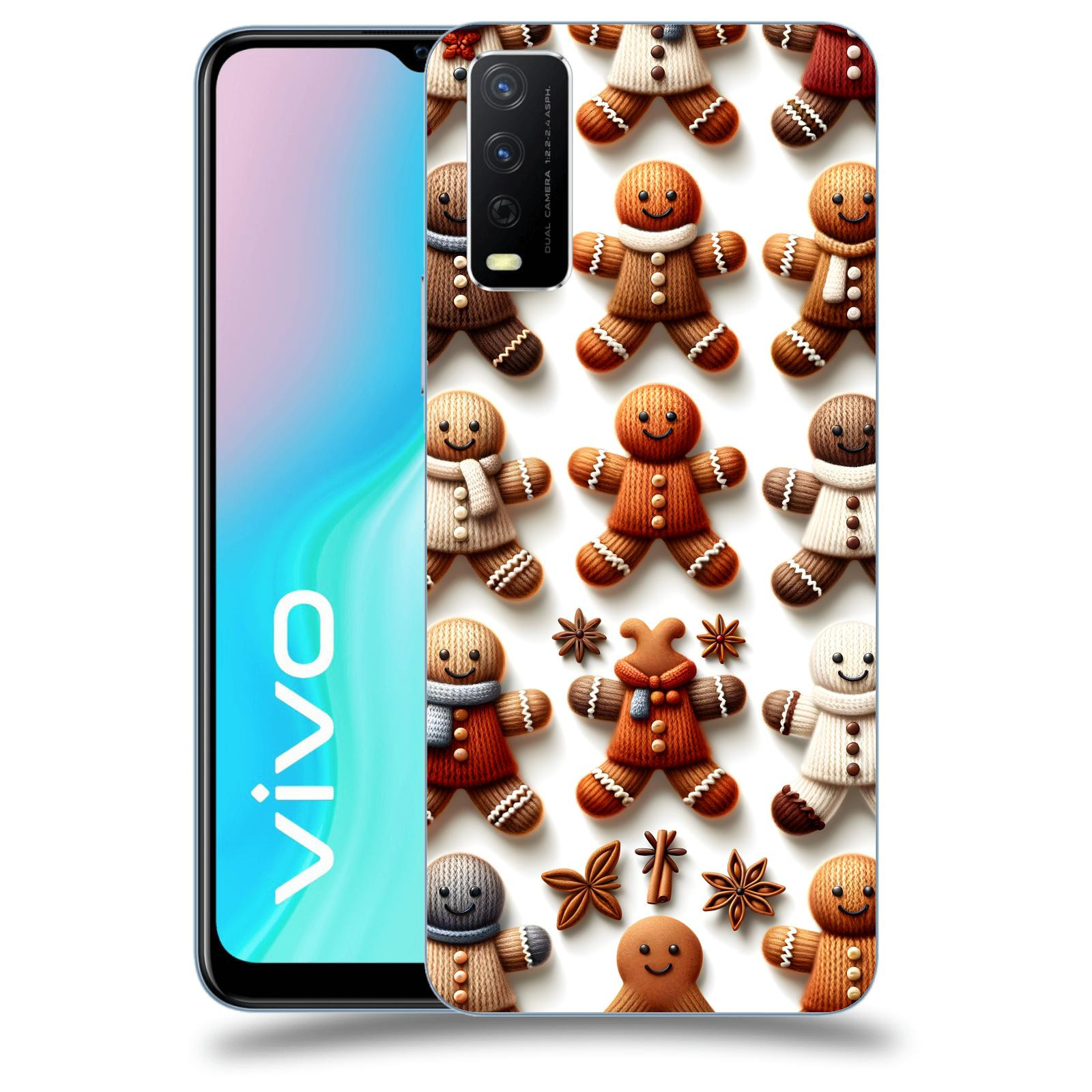ACOVER Kryt na mobil Vivo Y11s - Perníčky 2