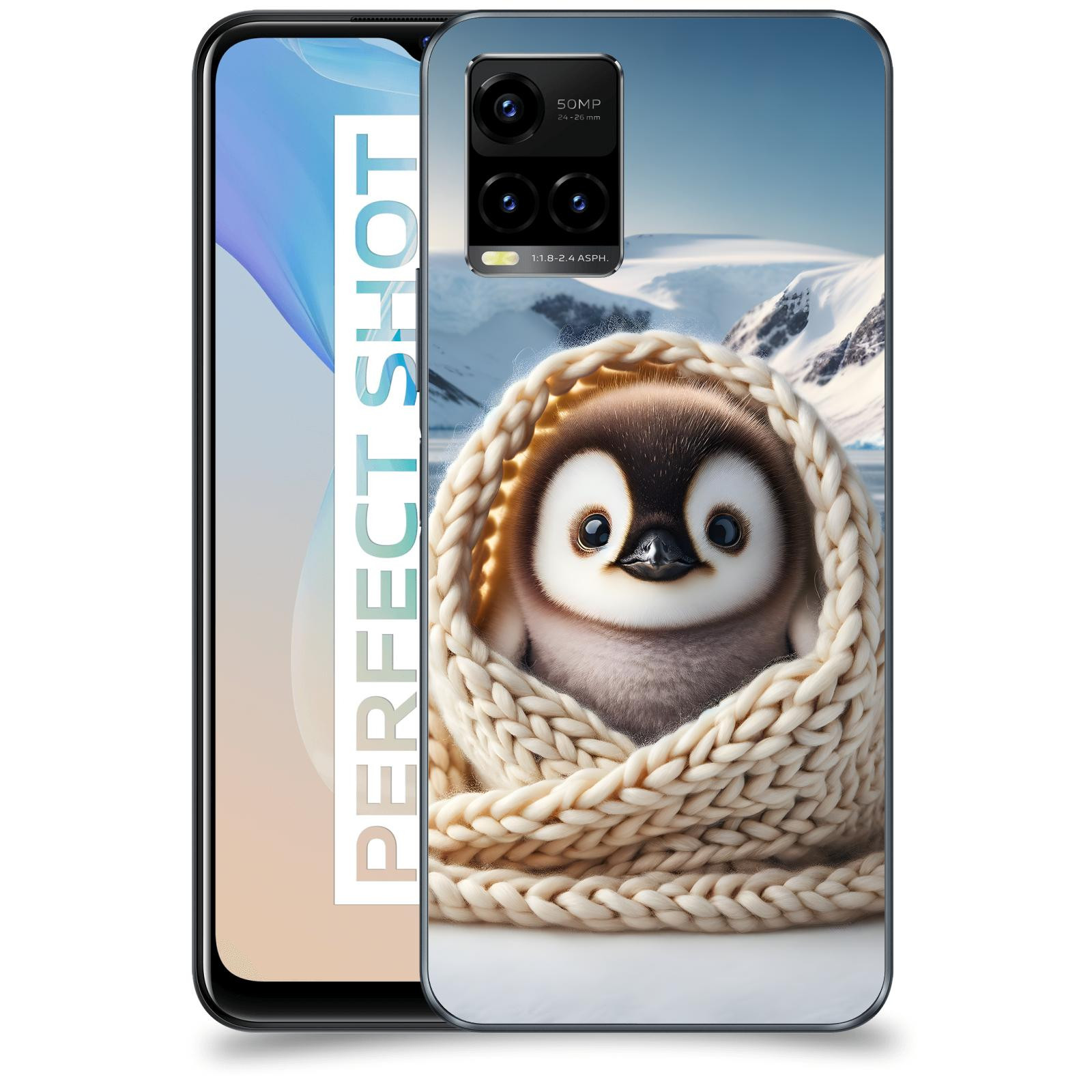 ACOVER Kryt na mobil Vivo Y33s - Tučňák