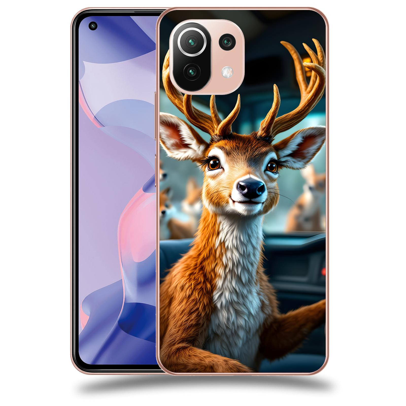 ACOVER Kryt na mobil Xiaomi 11 Lite 5G NE - Jelen