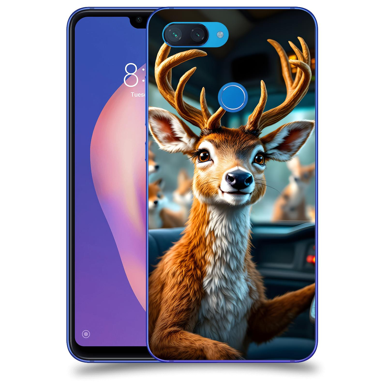 ACOVER Kryt na mobil Xiaomi Mi 8 Lite - Jelen