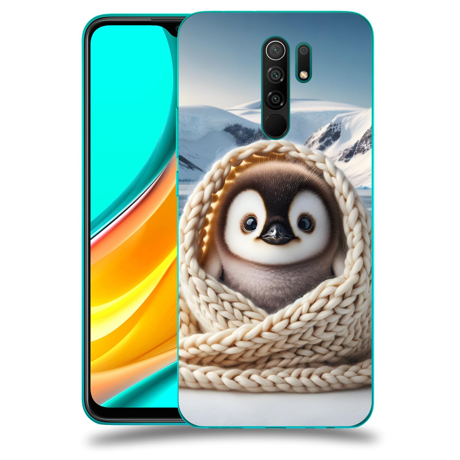 ACOVER Kryt na mobil Xiaomi Mi 9 - Tučňák